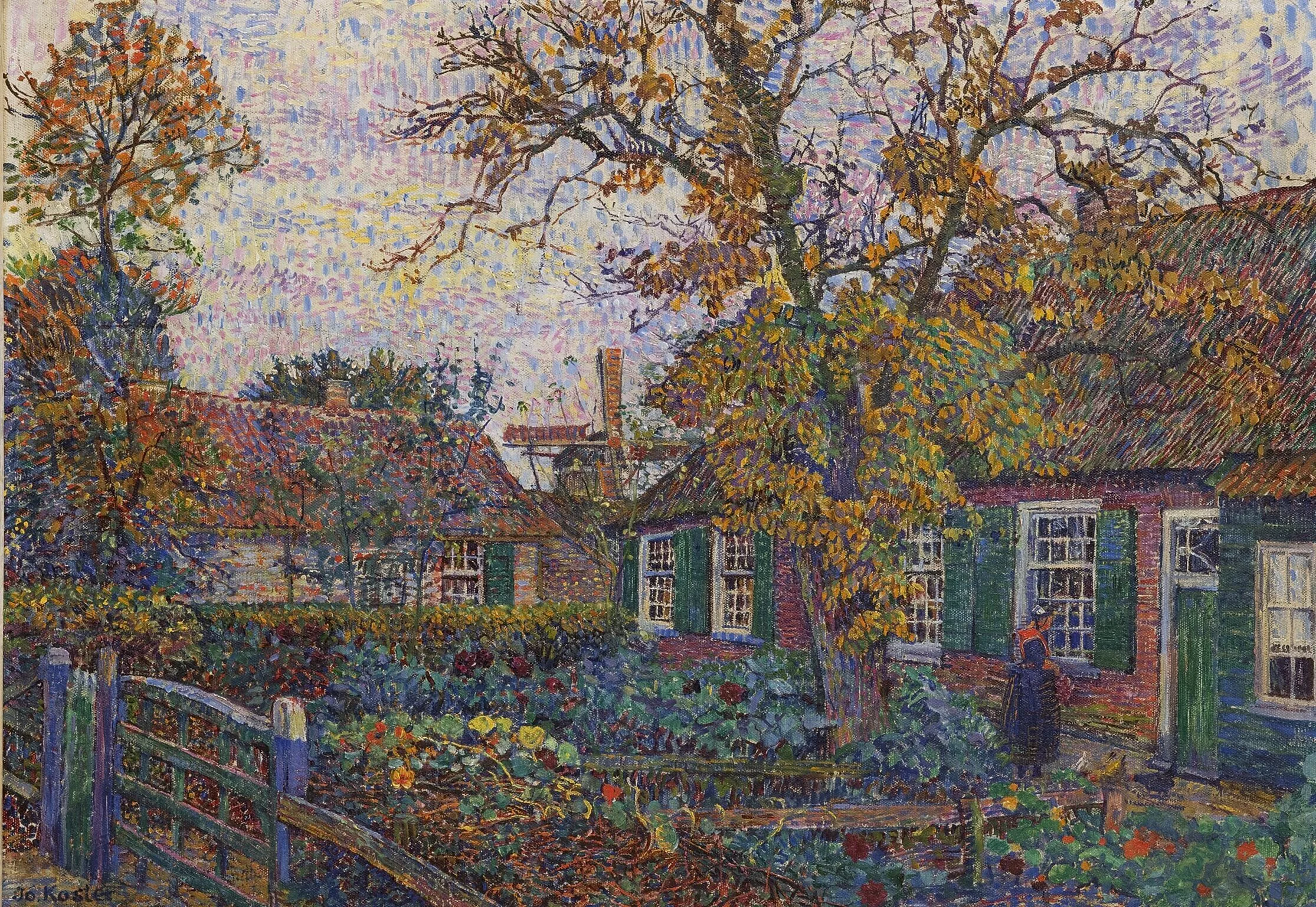 Jo Koster van Hattem: Zomerdag in Staphorst