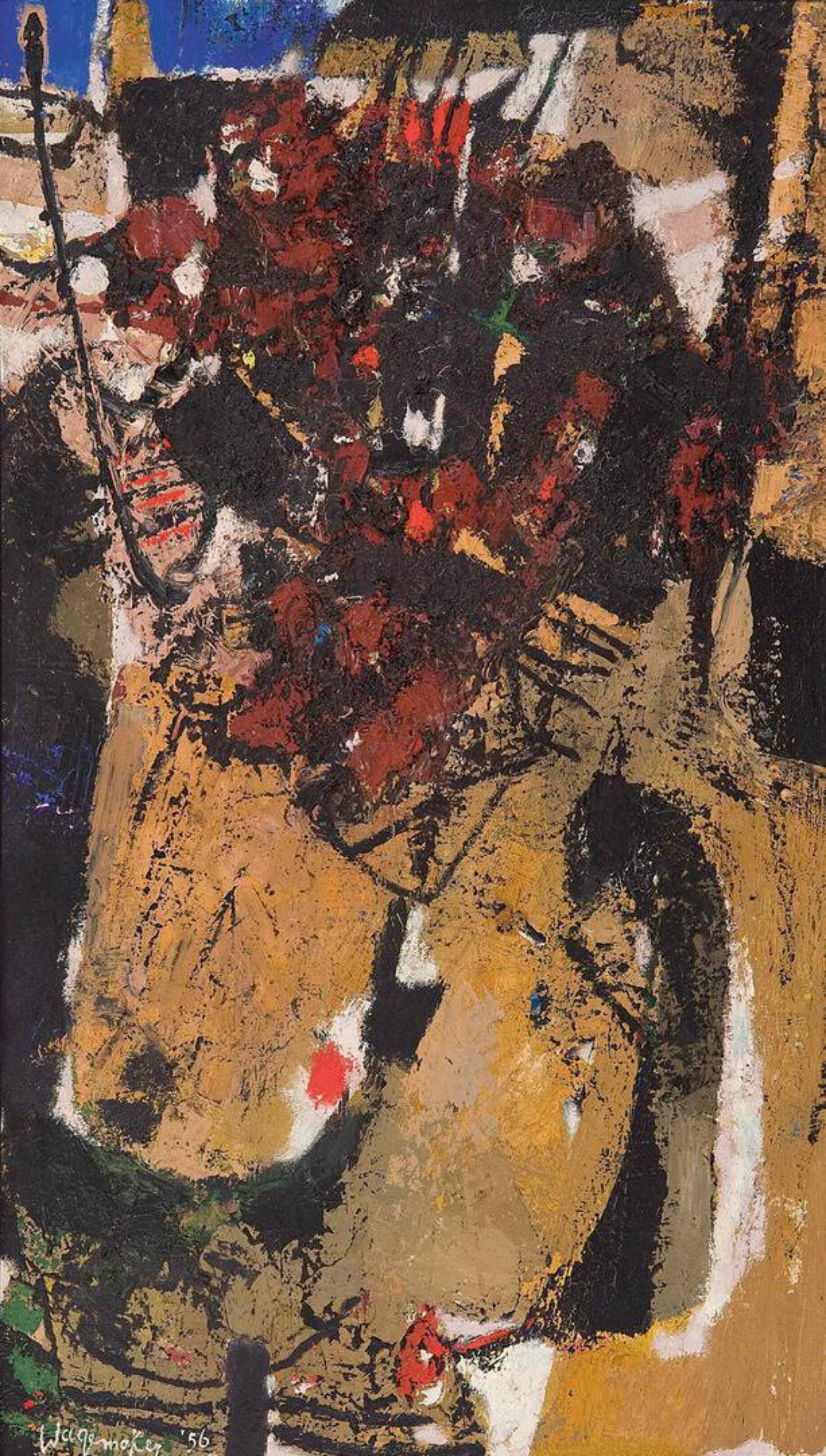 Jaap Wagemaker: Abstract compositie