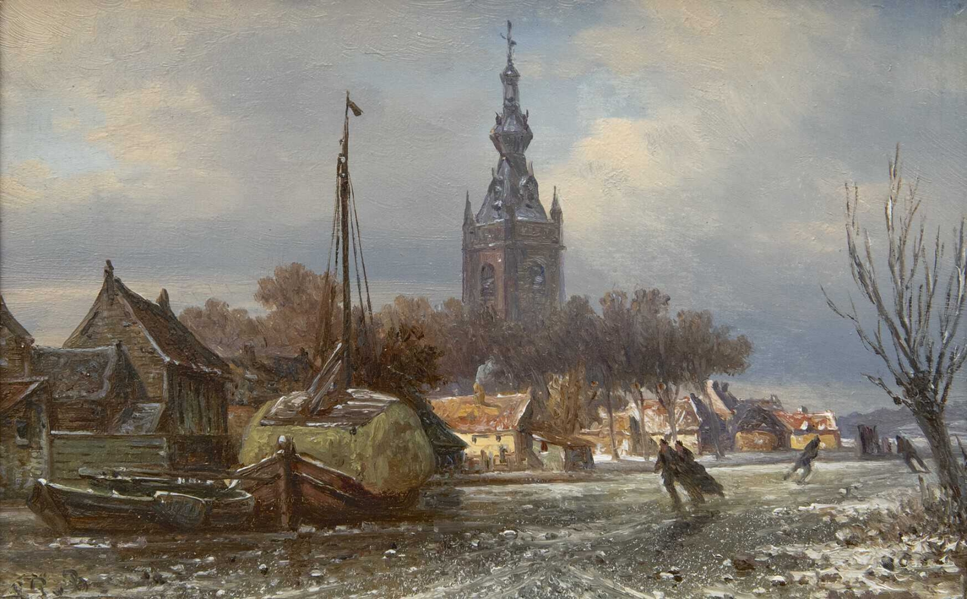 Elias Pieter van Bommel: Schaatsplezier bij Overschie