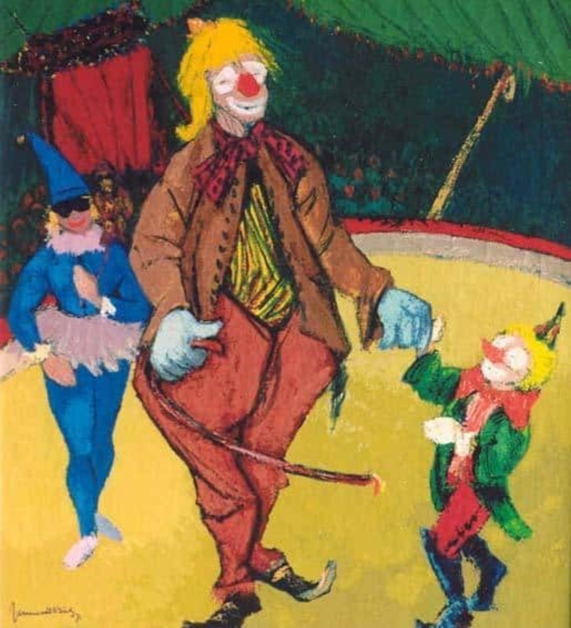 Jannes de Vries: Clowns in het circus