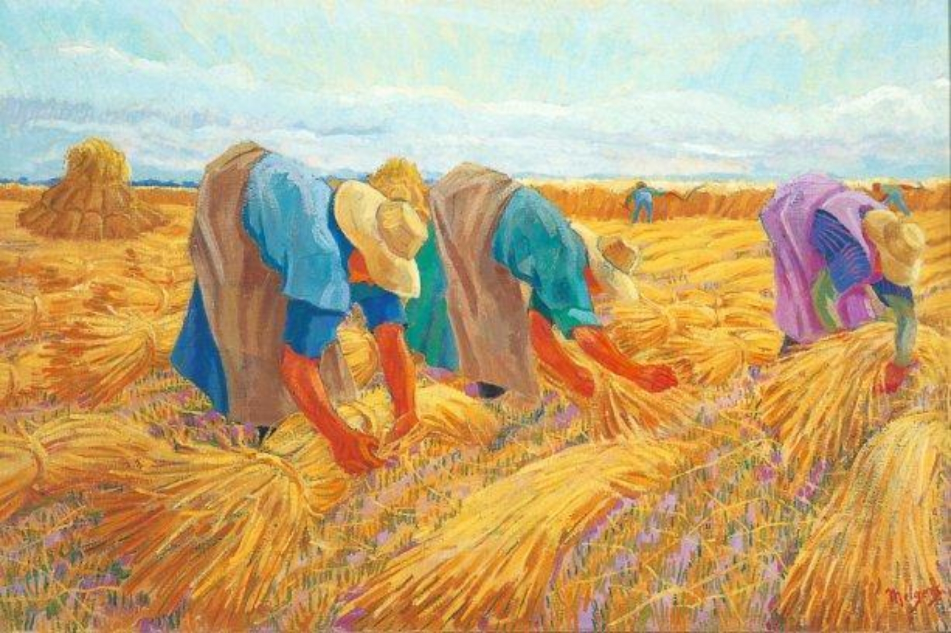 Henk Melgers: De graanoogst