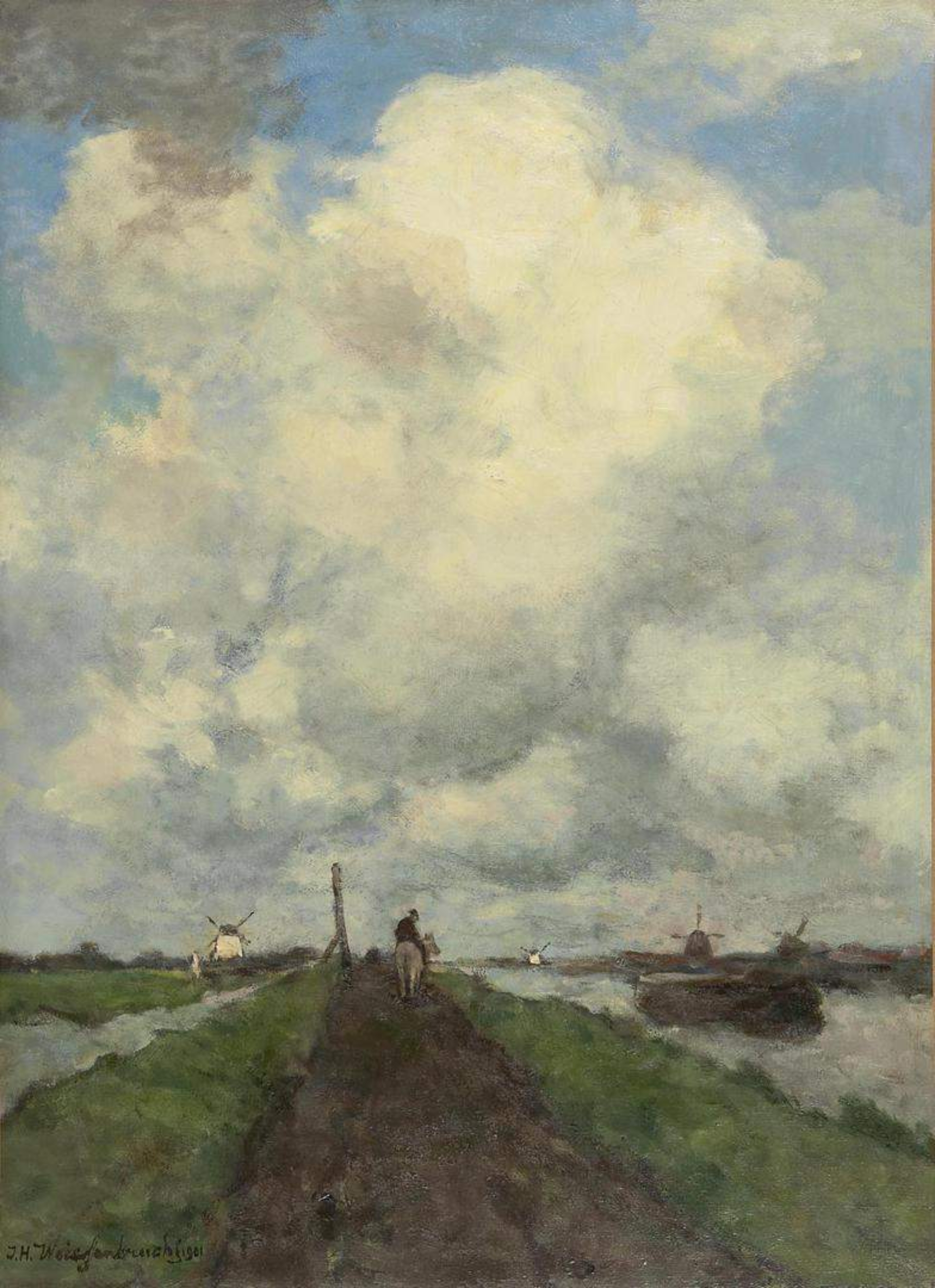 Hendrik Johannes Weissenbruch: De witte wolk