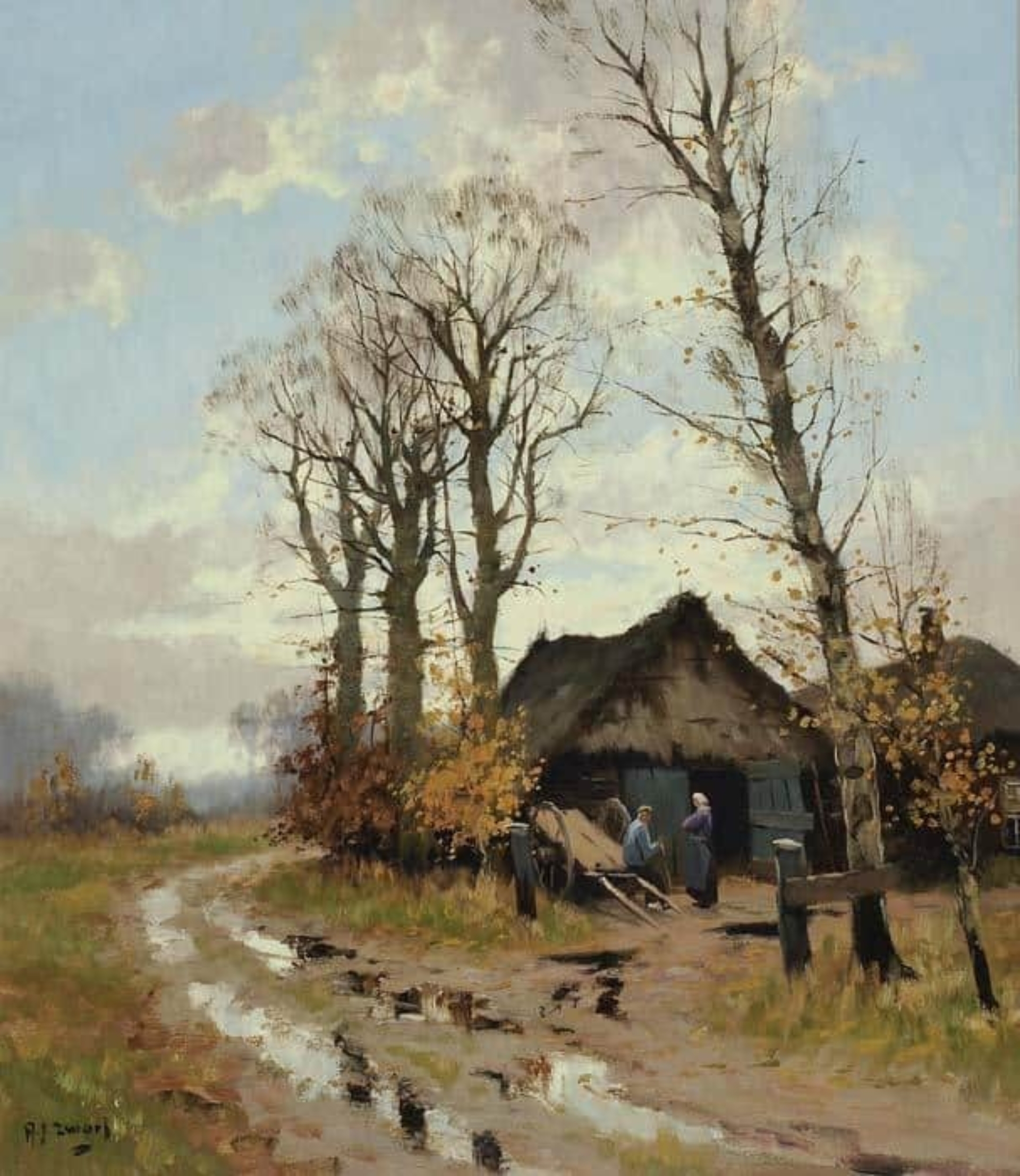 Arie Zwart: Echtpaar voor hun boerderij