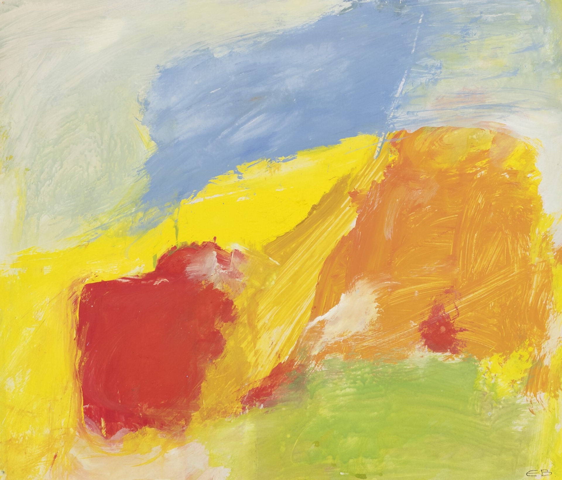 Eugène Brands: Landschap in kleur