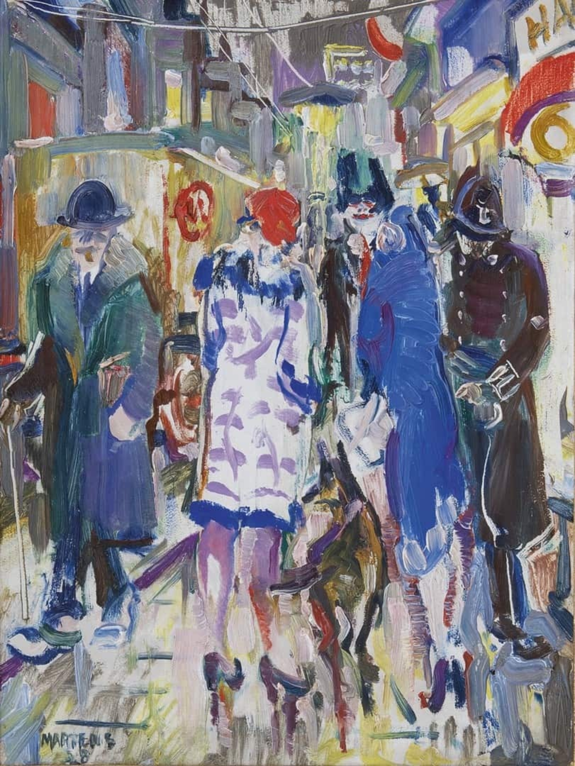 George Martens: De Carolieweg in Groningen