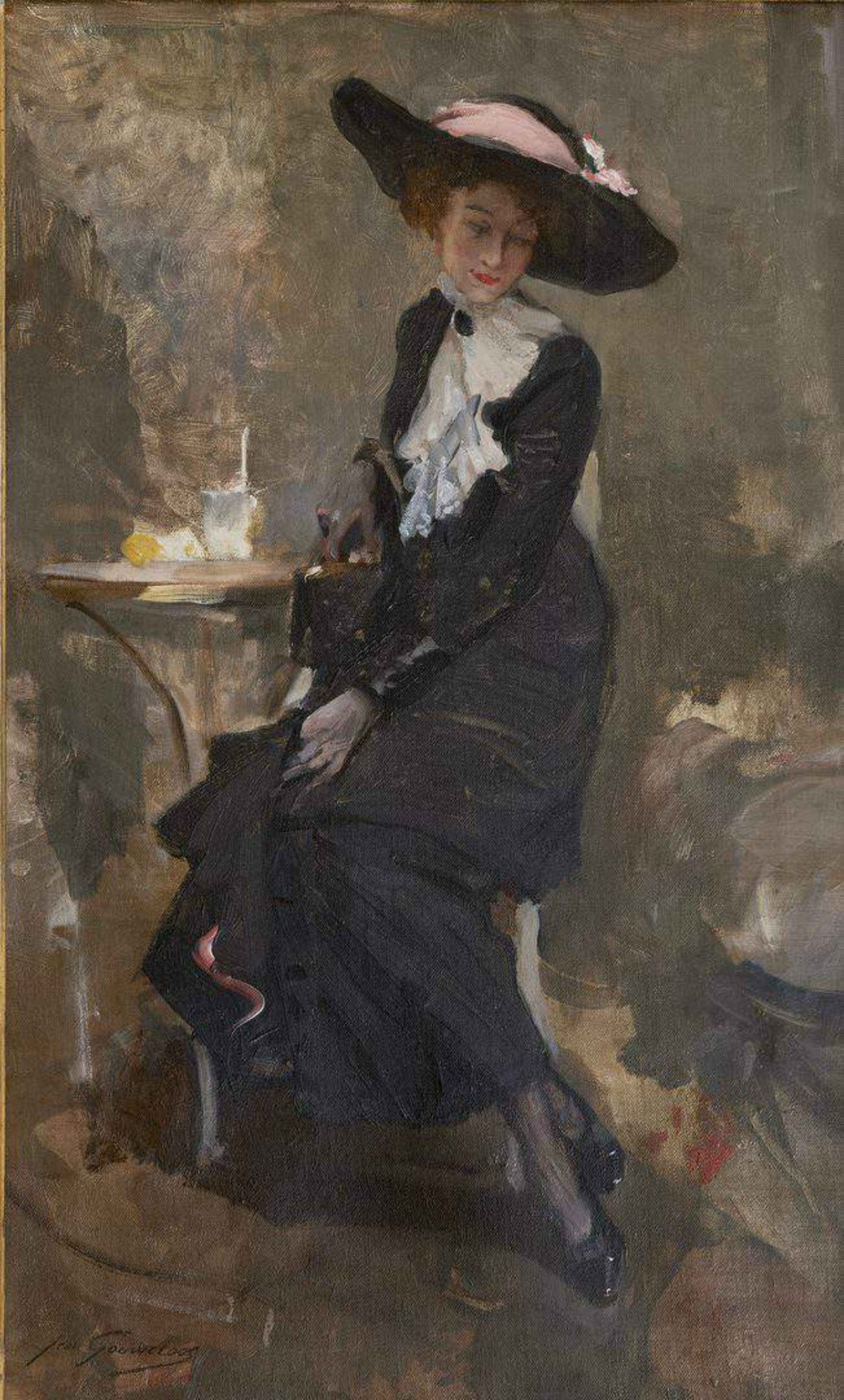 Jean Gouweloos: In het café