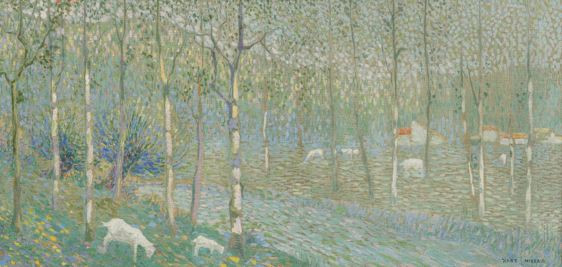 Ferdinand Hart Nibbrig: Zomerlandschap