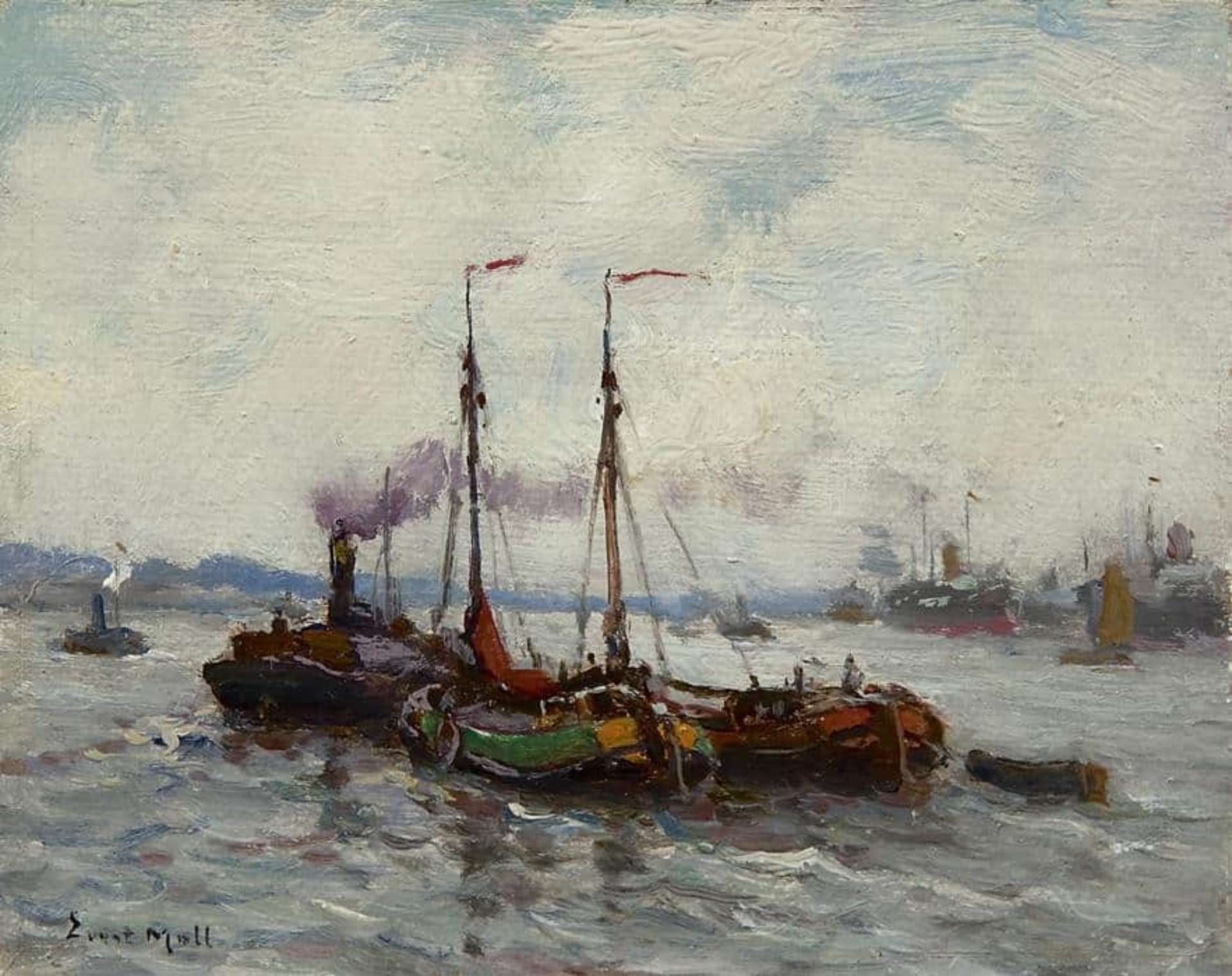 Jannes de Vries: Havengezicht