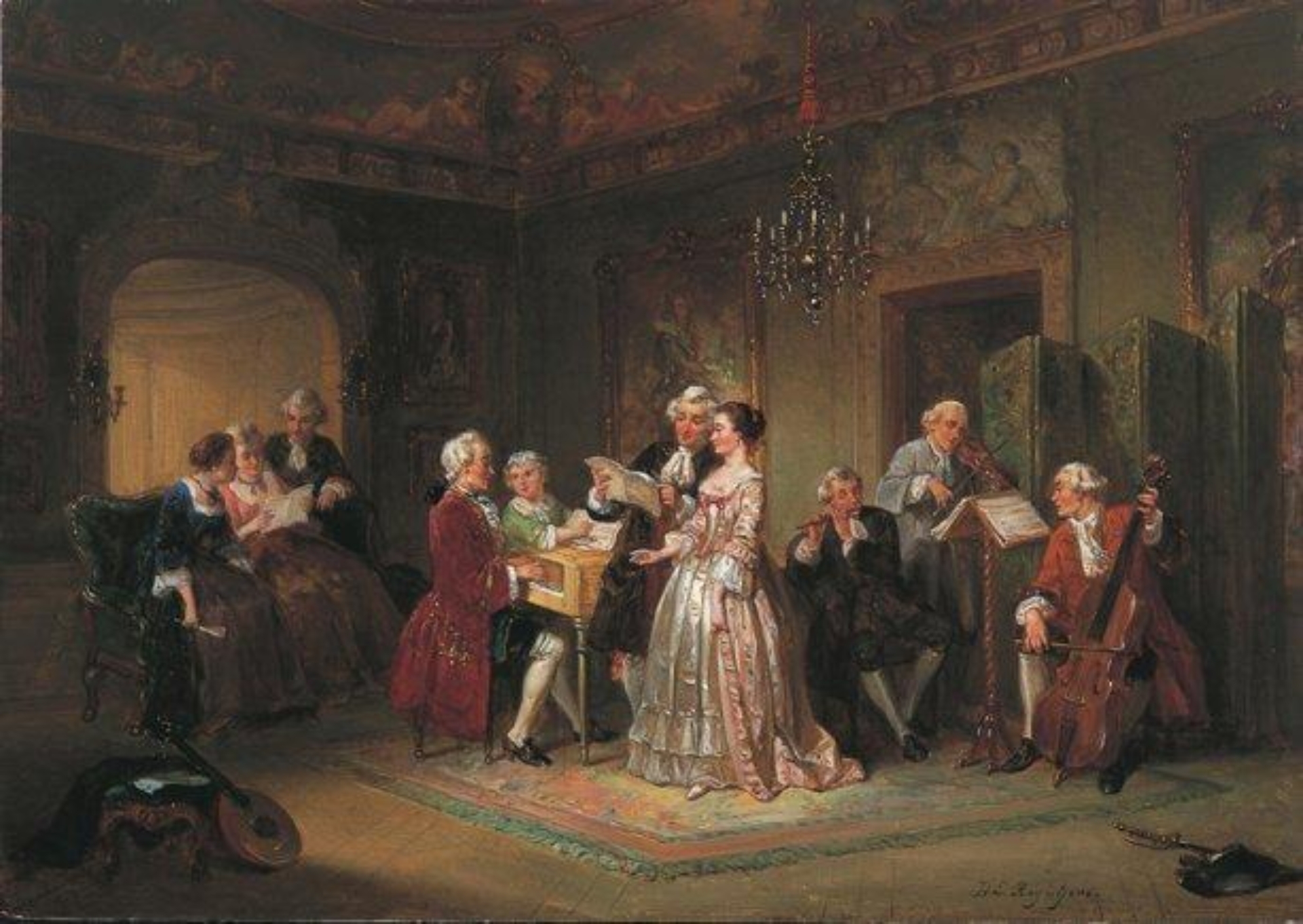 Henricus Engelberts Reijntjens: Het muzikale optreden
