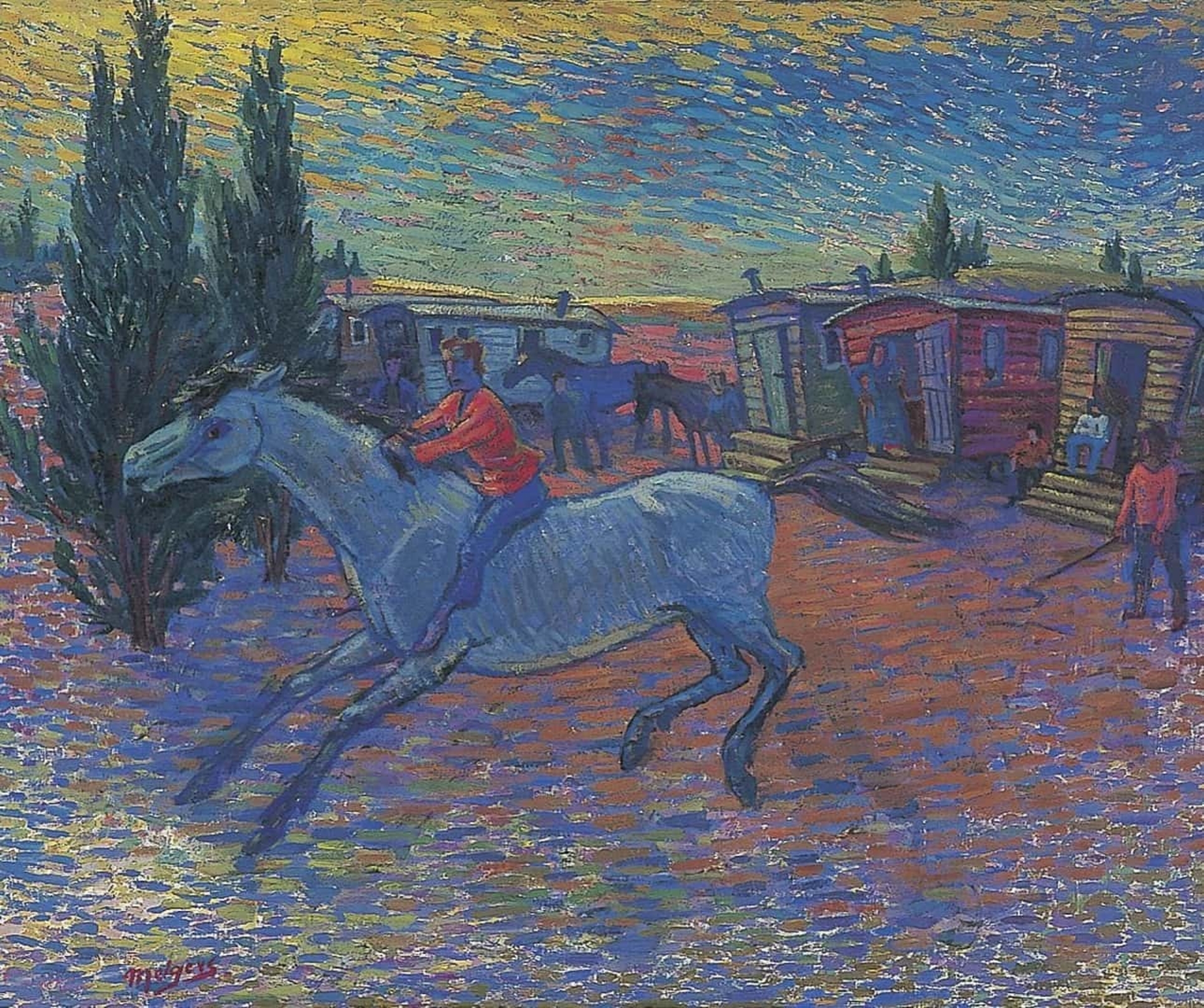 Henk Melgers: Het springende paard