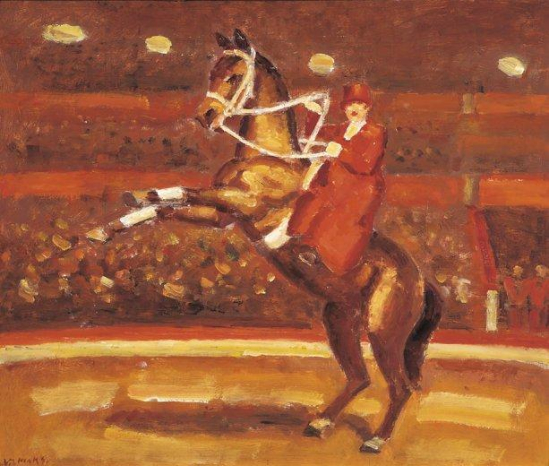 Kees Maks: Hogeschoolrijder in de piste
