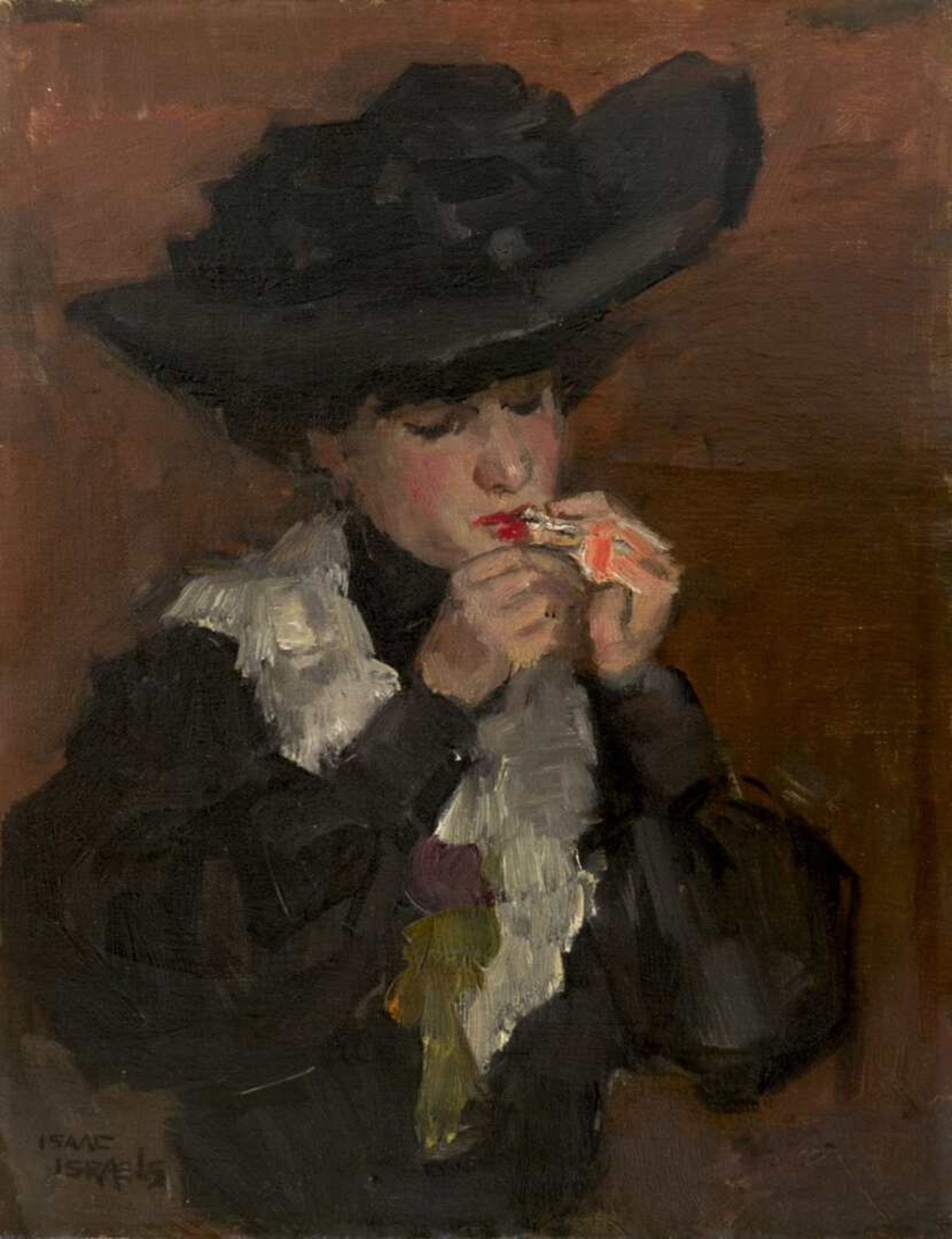 Isaac Israels: Vrouw met sigaret
