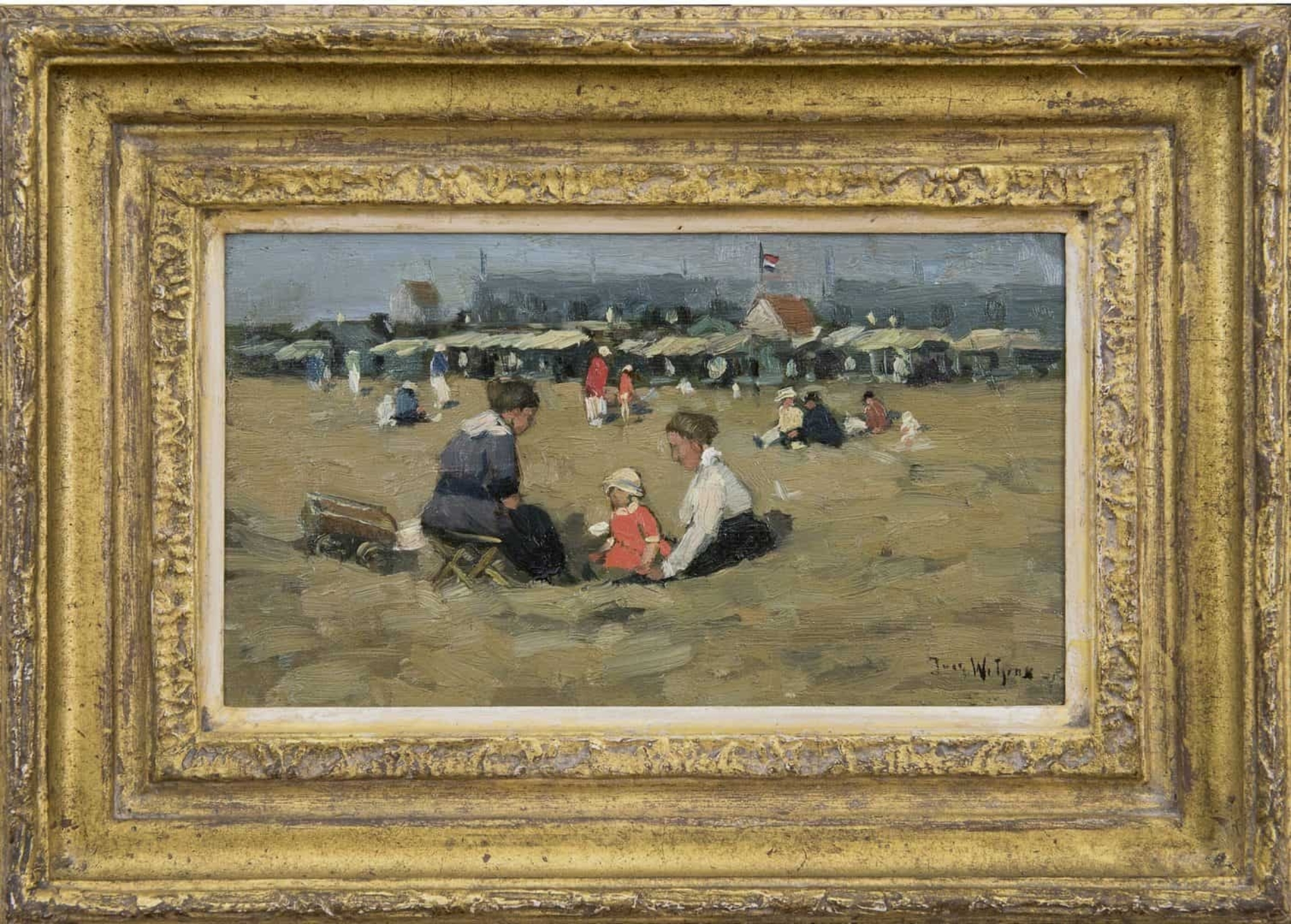 Jacques Witjens: Hollands strandplezier (in lijst)