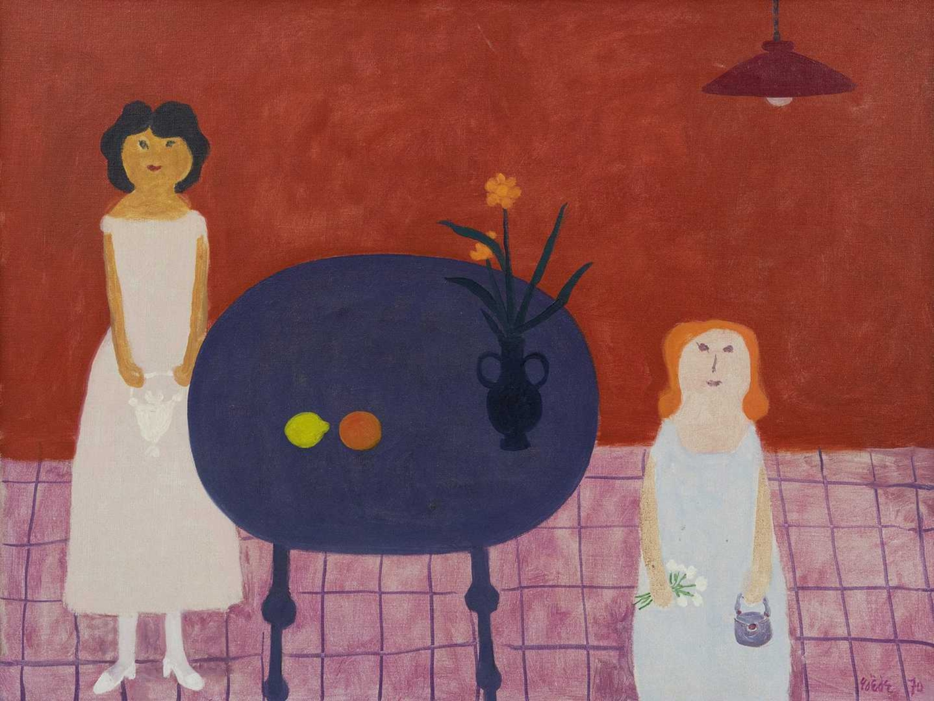 Jan Roëde: Indische dame en Hollandse vrouw