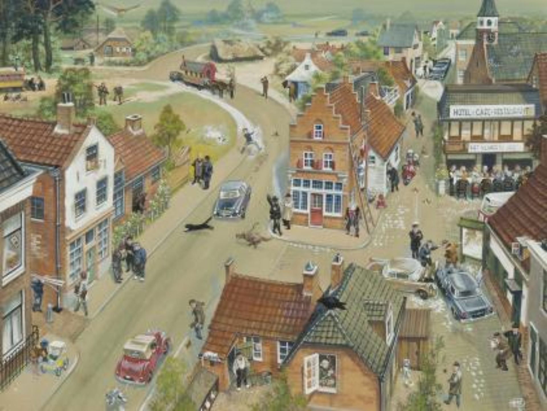Hans Kresse: Een stadsgezicht vol bijgeloof
