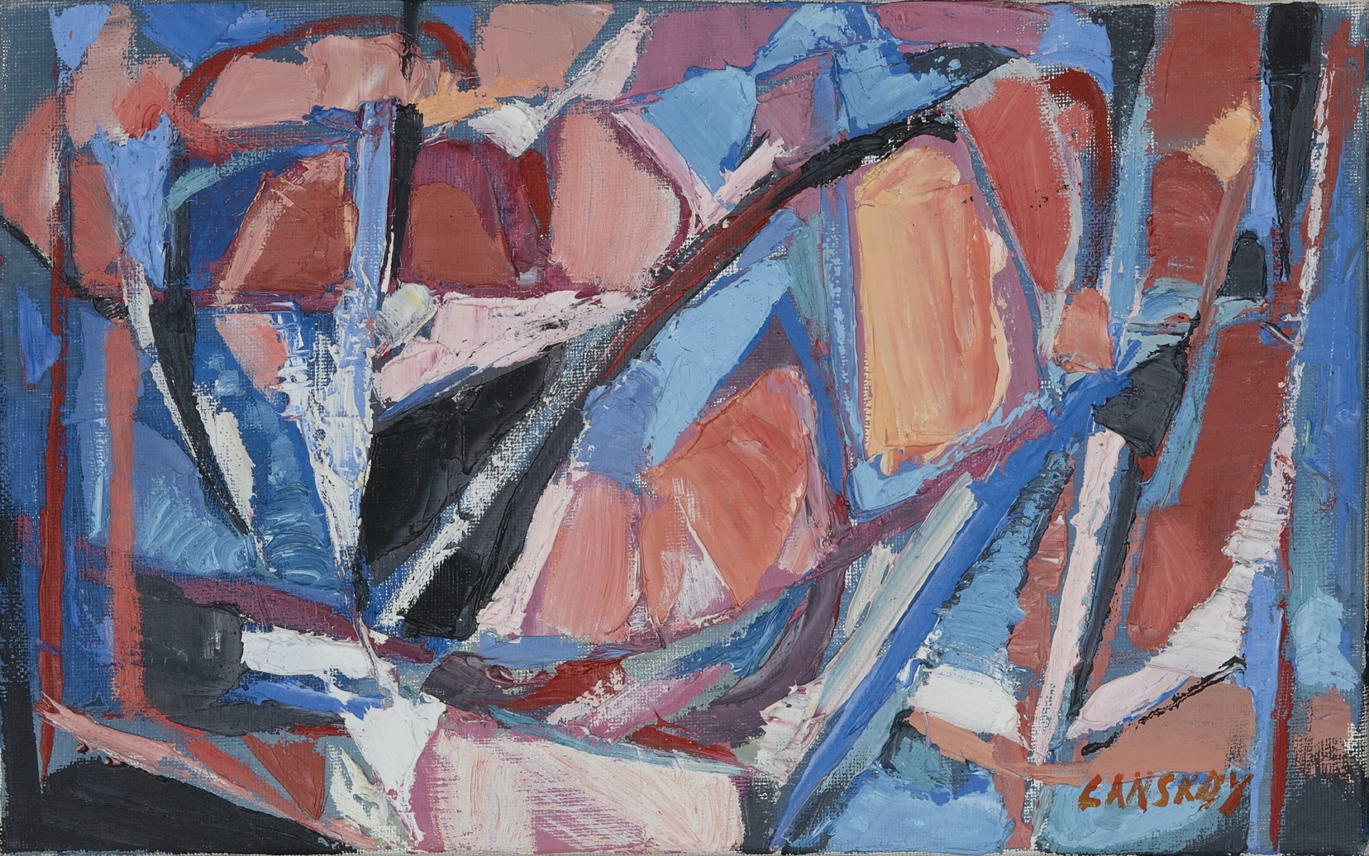 André Lanskoy: Abstracte compositie