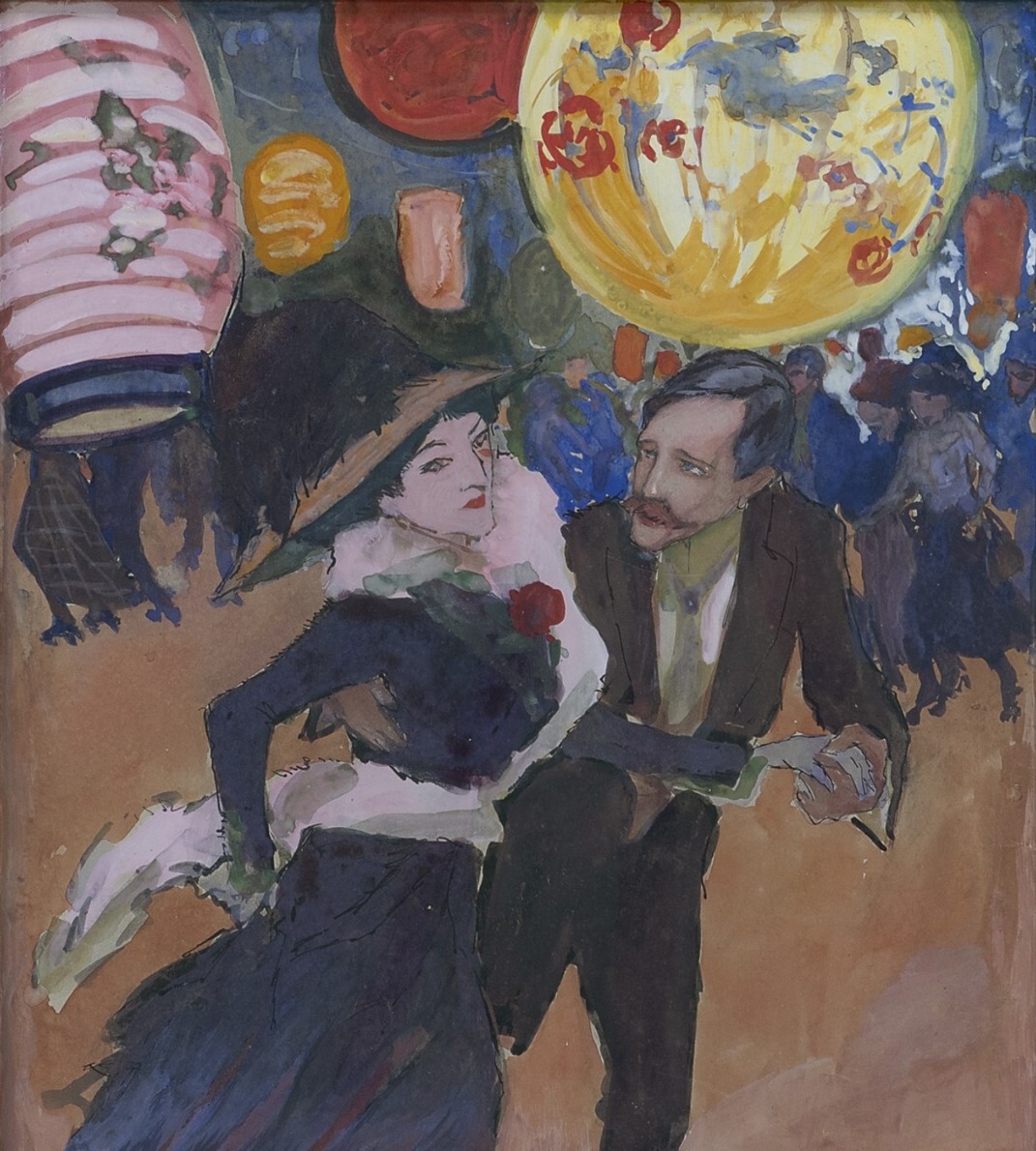 Leo Gestel: Rolschaatsbaan in Amsterdam