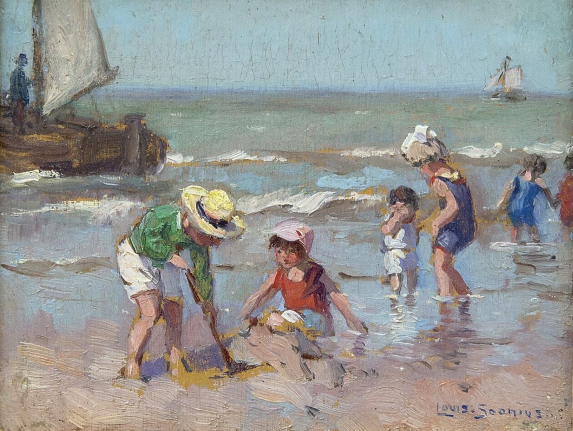 Louis Soonius: Strandgezicht