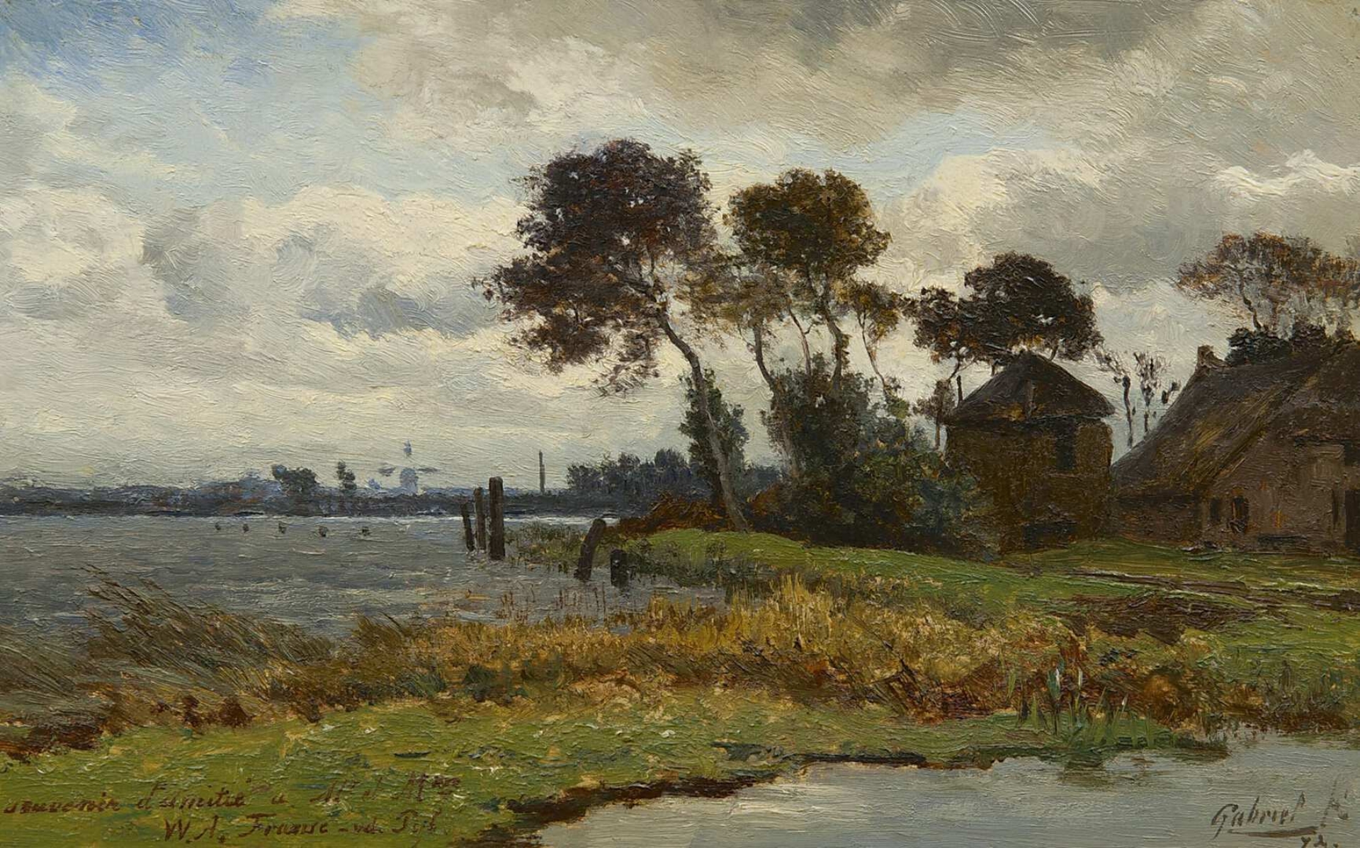 Paul Gabriël: Hollands polderlandschap