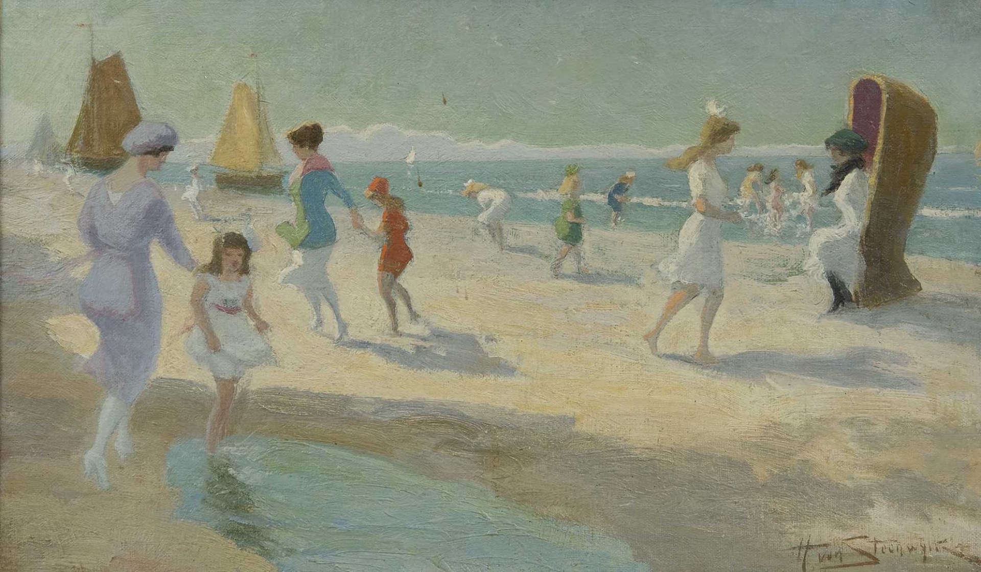 Hendrik van Steenwijk: Strandplezier