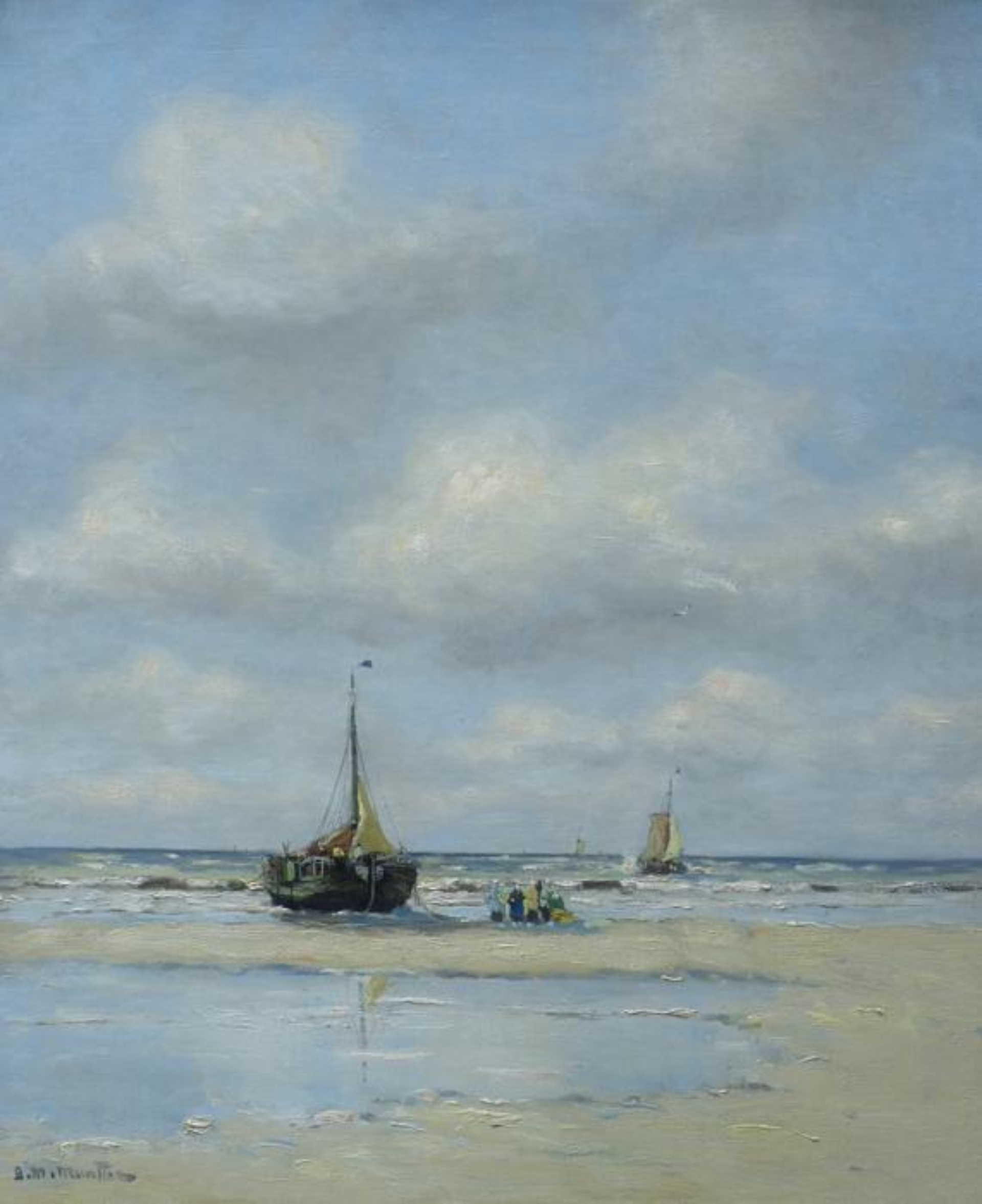 Gerhard Arij Ludwig 'Morgenstjerne' Munthe: Uitladen van de visvangst