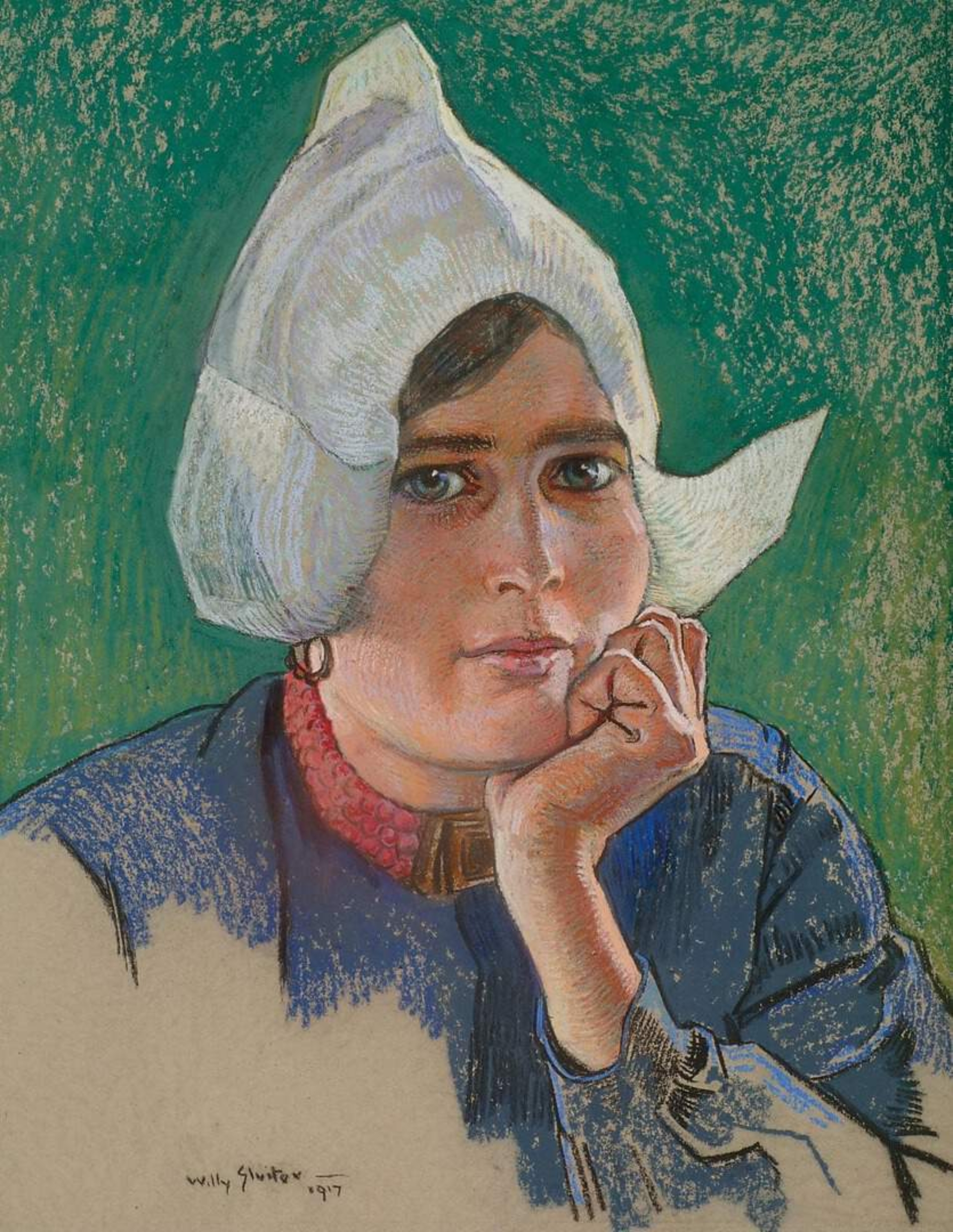 Willy Sluiter: Volendams meisje (Hille Butter)