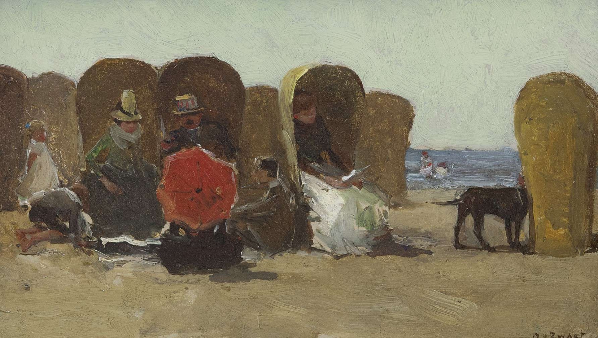 Willem de Zwart: Strandgezicht