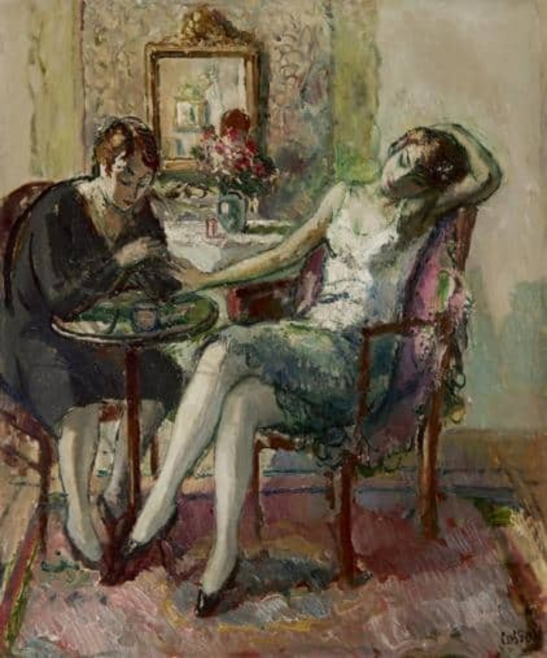 Jean Louis Marcel Cosson: Bij de manicure