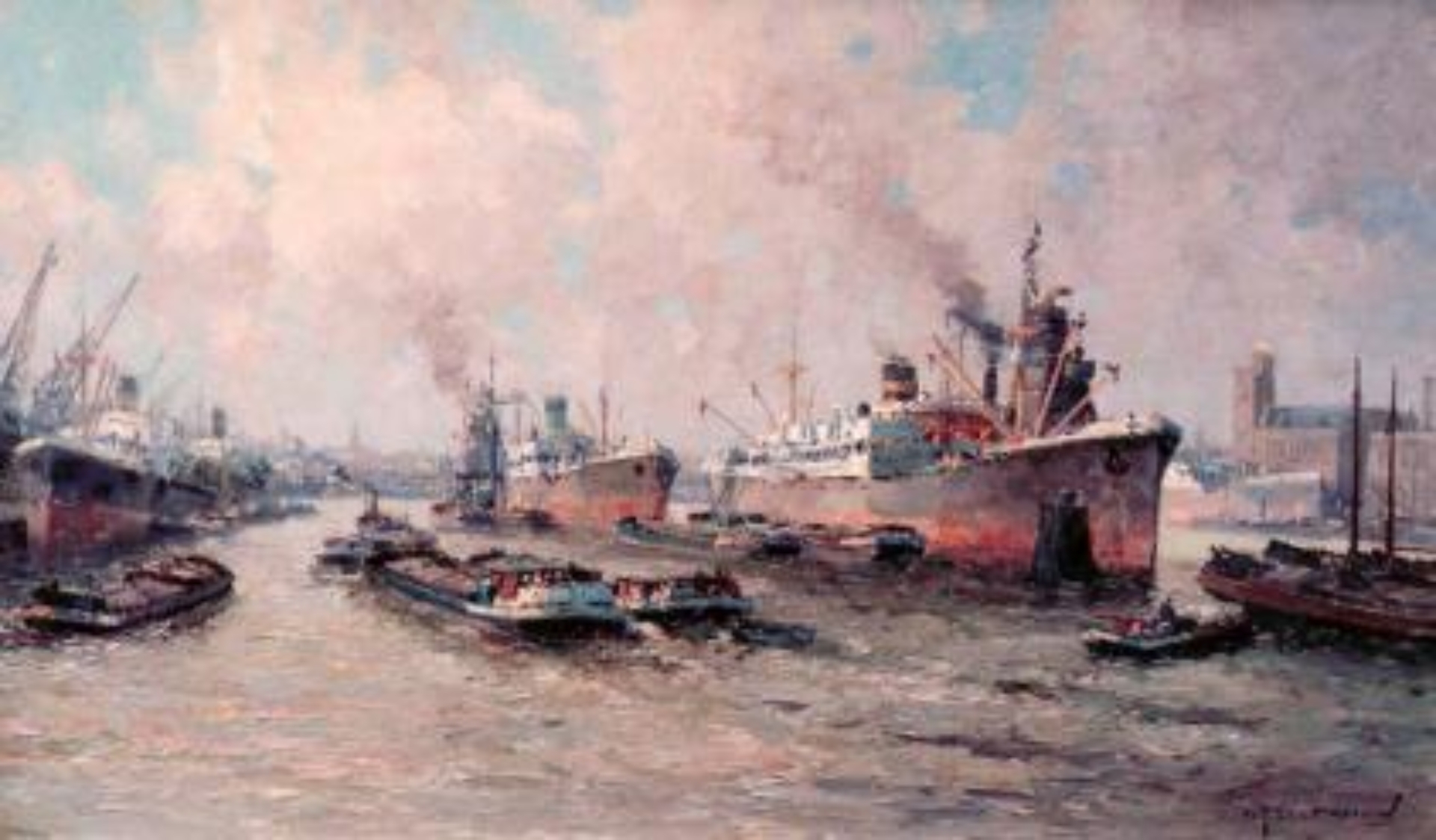 Gerardus Johannes Delfgaauw: Maashaven, Rotterdam