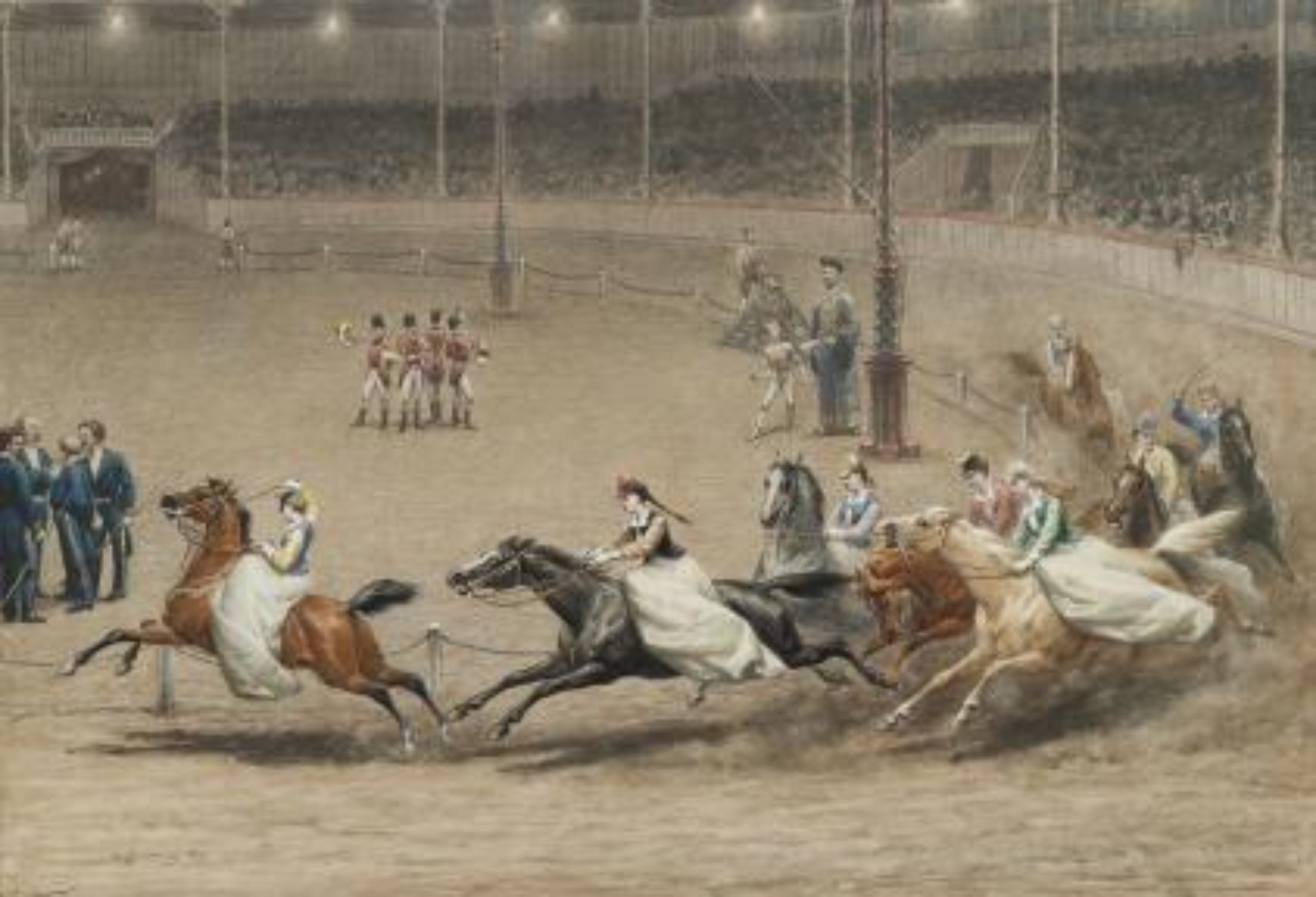 Otto Eerelman: De harddraverij van de amazones (Hippodrome, Parijs)