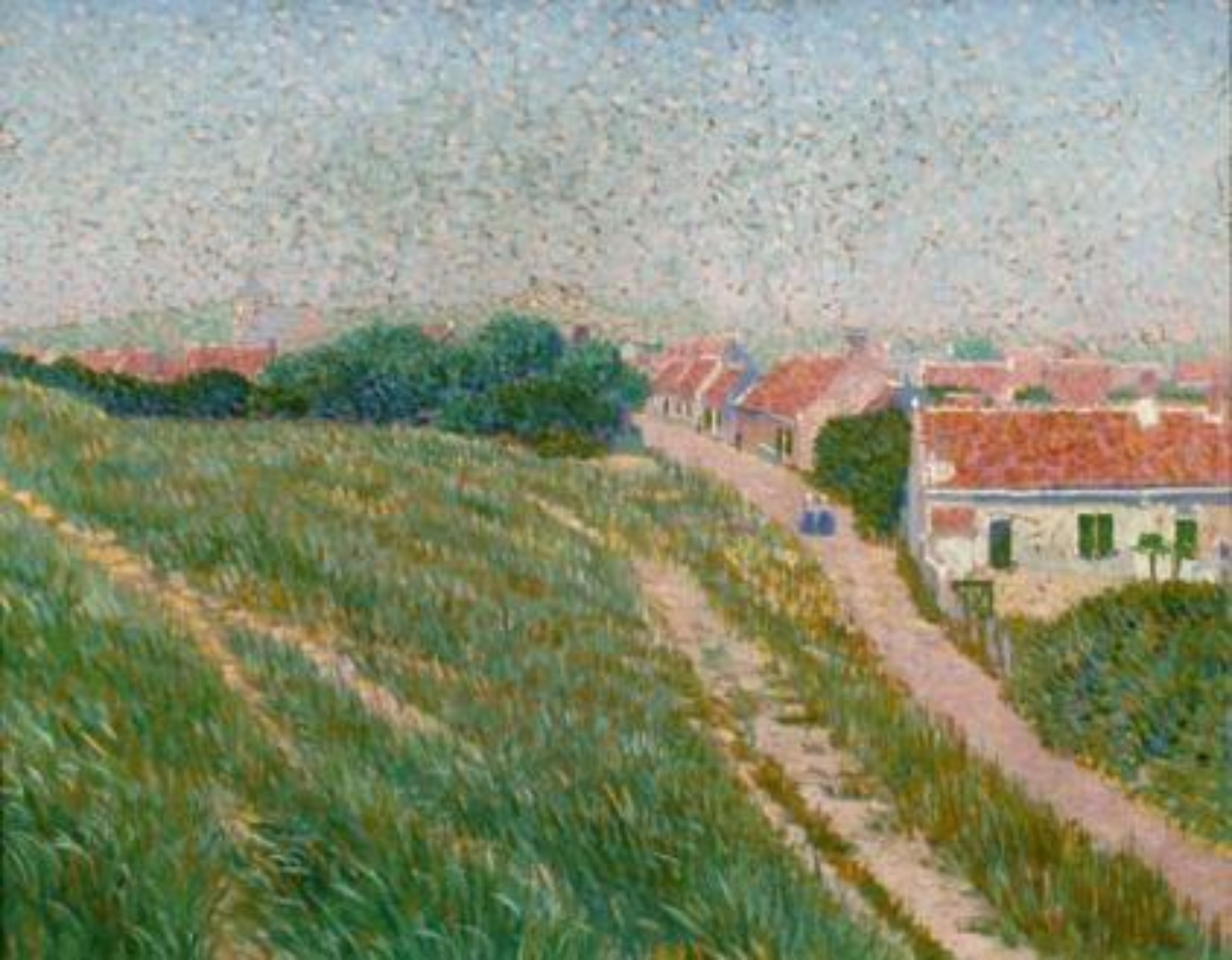 Ferdinand Hart Nibbrig: Gezicht op Zoutelande, Zeeland