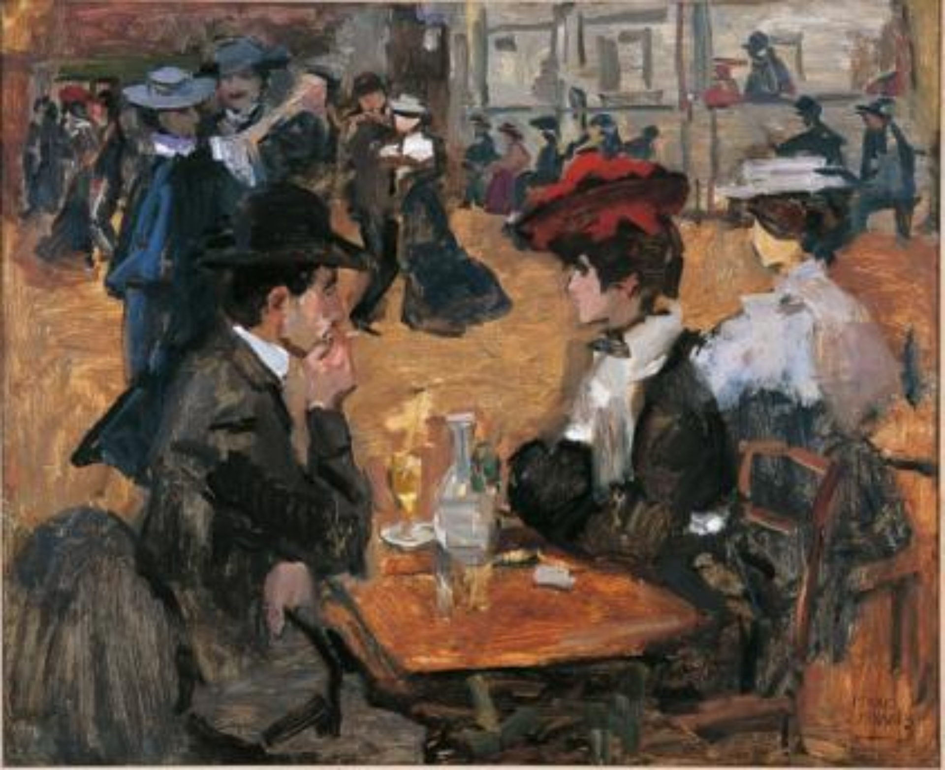 Isaac Israels: Café Dansant, Moulin de la Galette (Parijs)