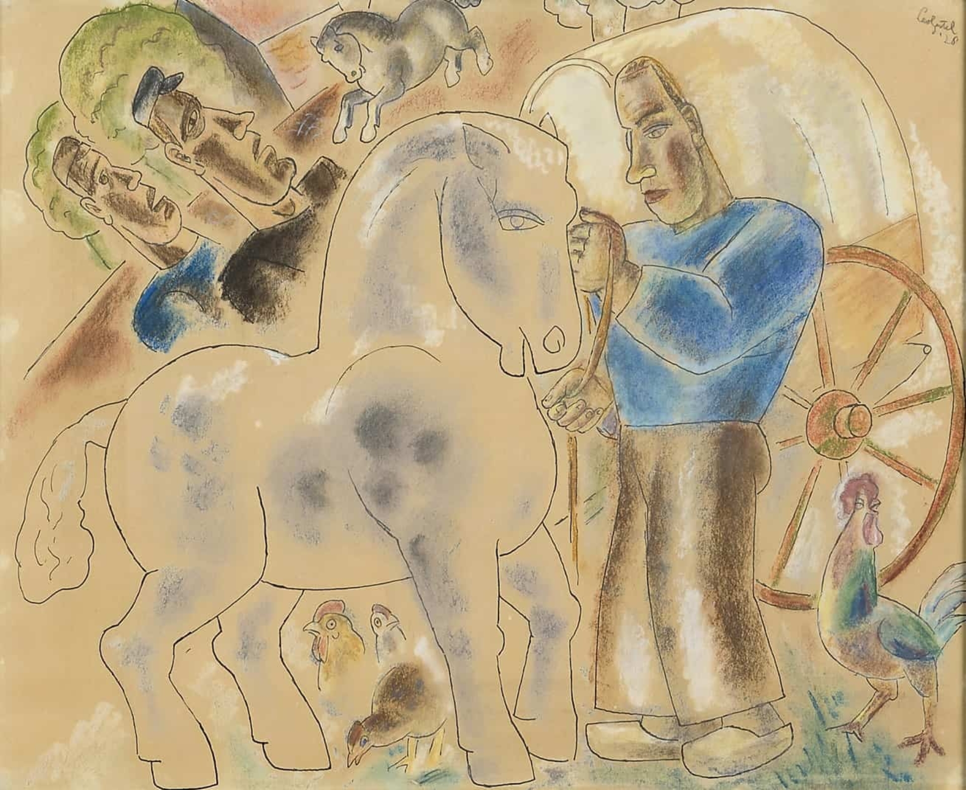 Leo Gestel: Boerenleven