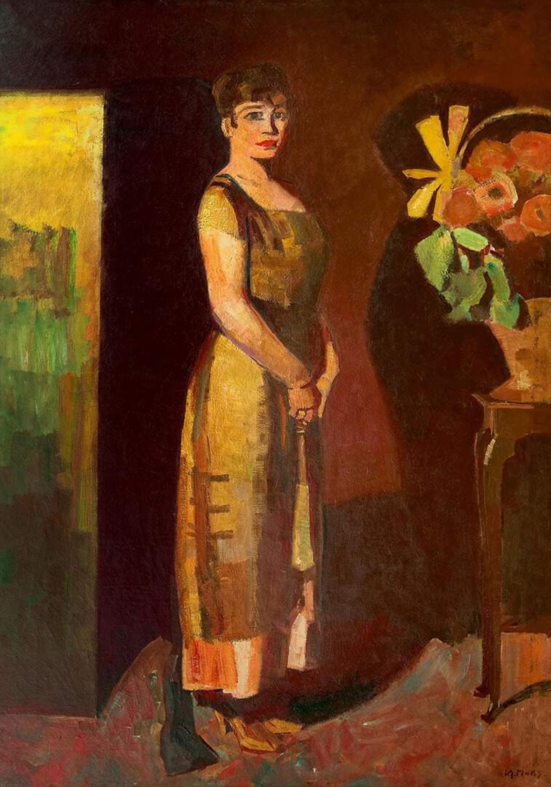 Kees Maks: Staande dame