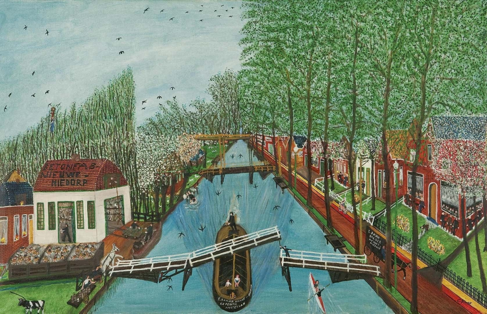 Cor Kaay: Dorpsgezicht Nieuwe Niedorp