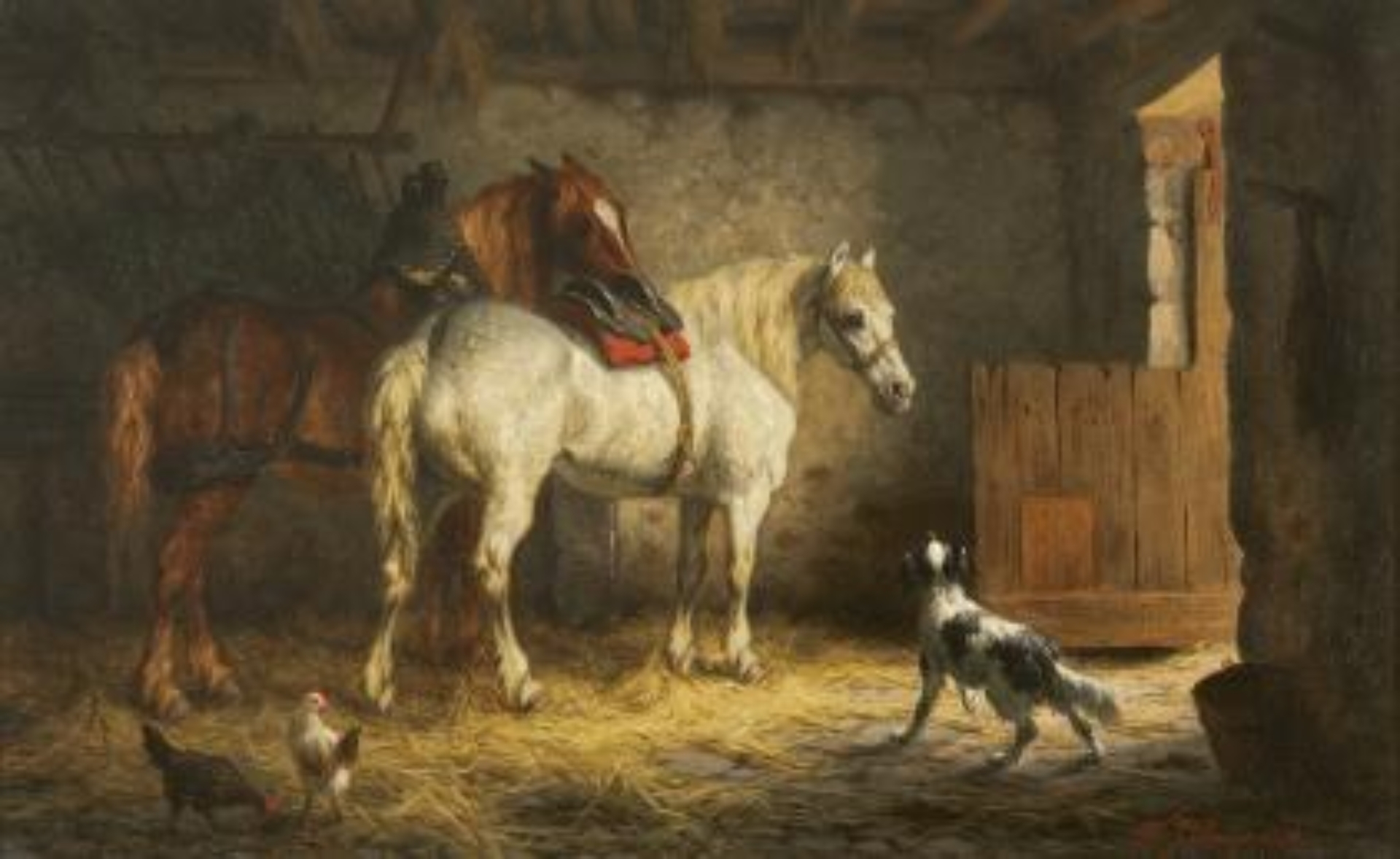 Willem Boogaard: In de stal