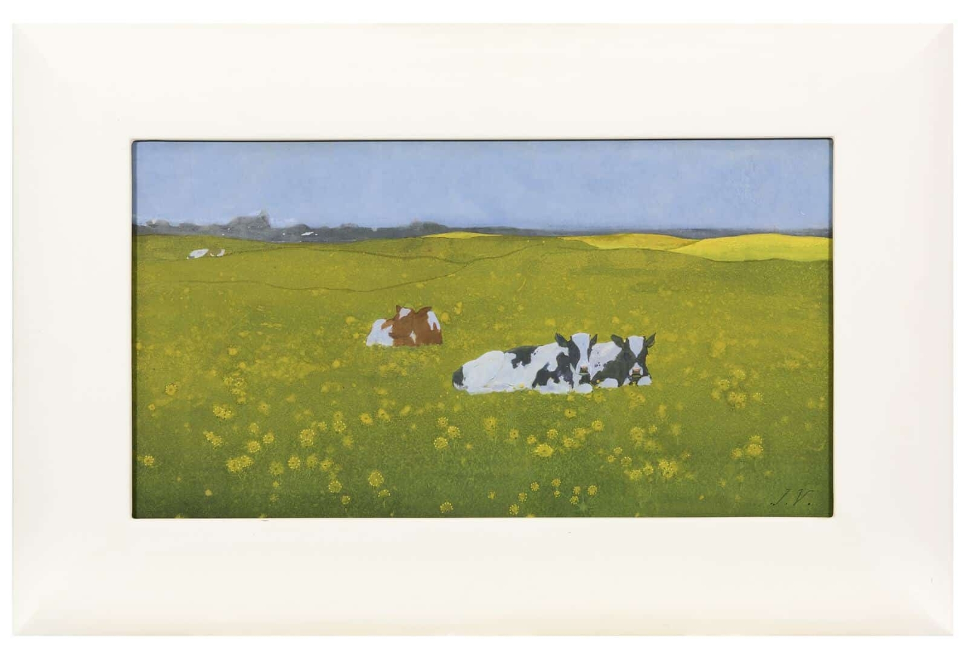 Jan Voerman sr: Zomerweelde (in lijst)