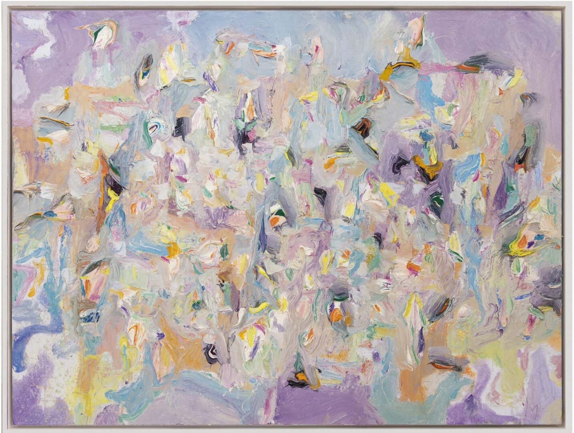 Marc Mulders: Black Iris (in lijst)