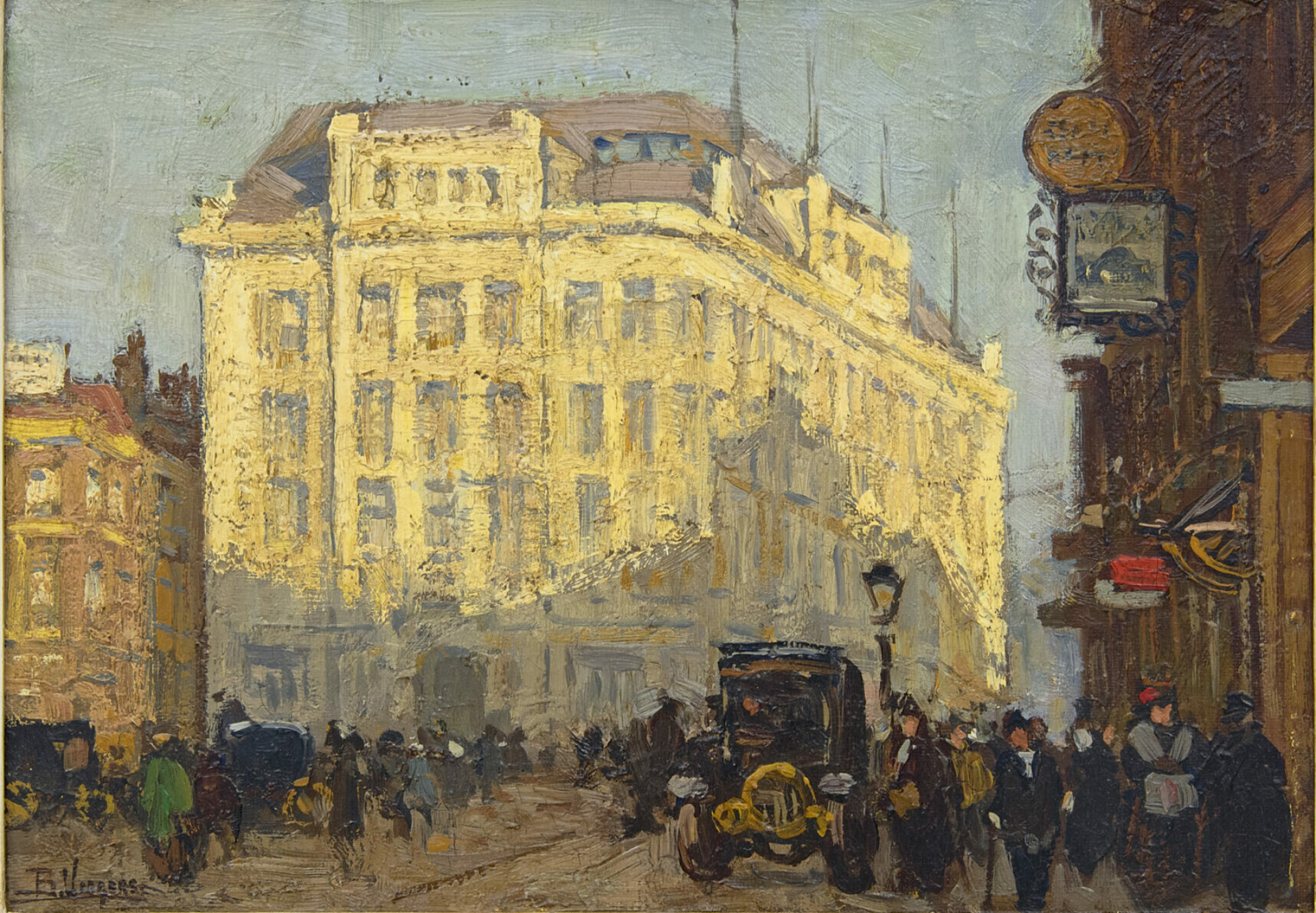 Ben Viegers: De Gravenstraat in Den Haag
