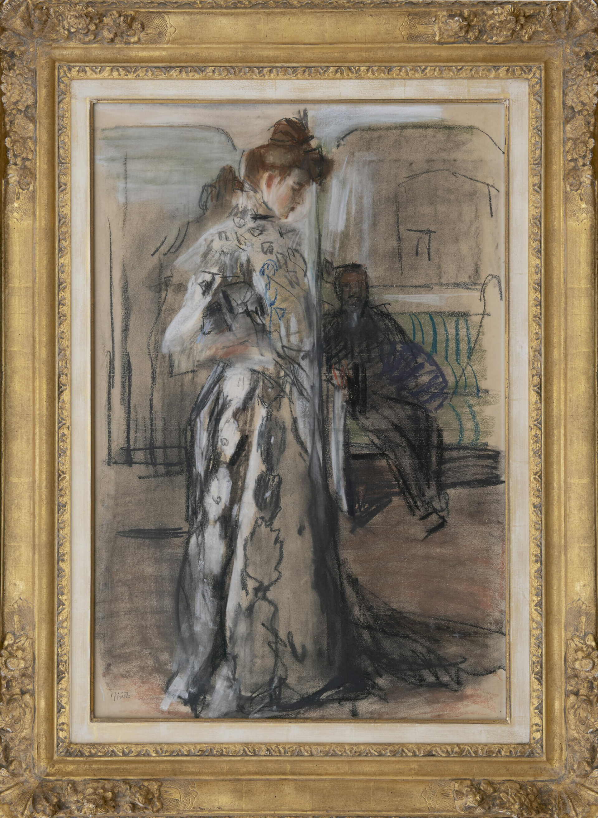 Isaac Israels: In de paskamer (in lijst)