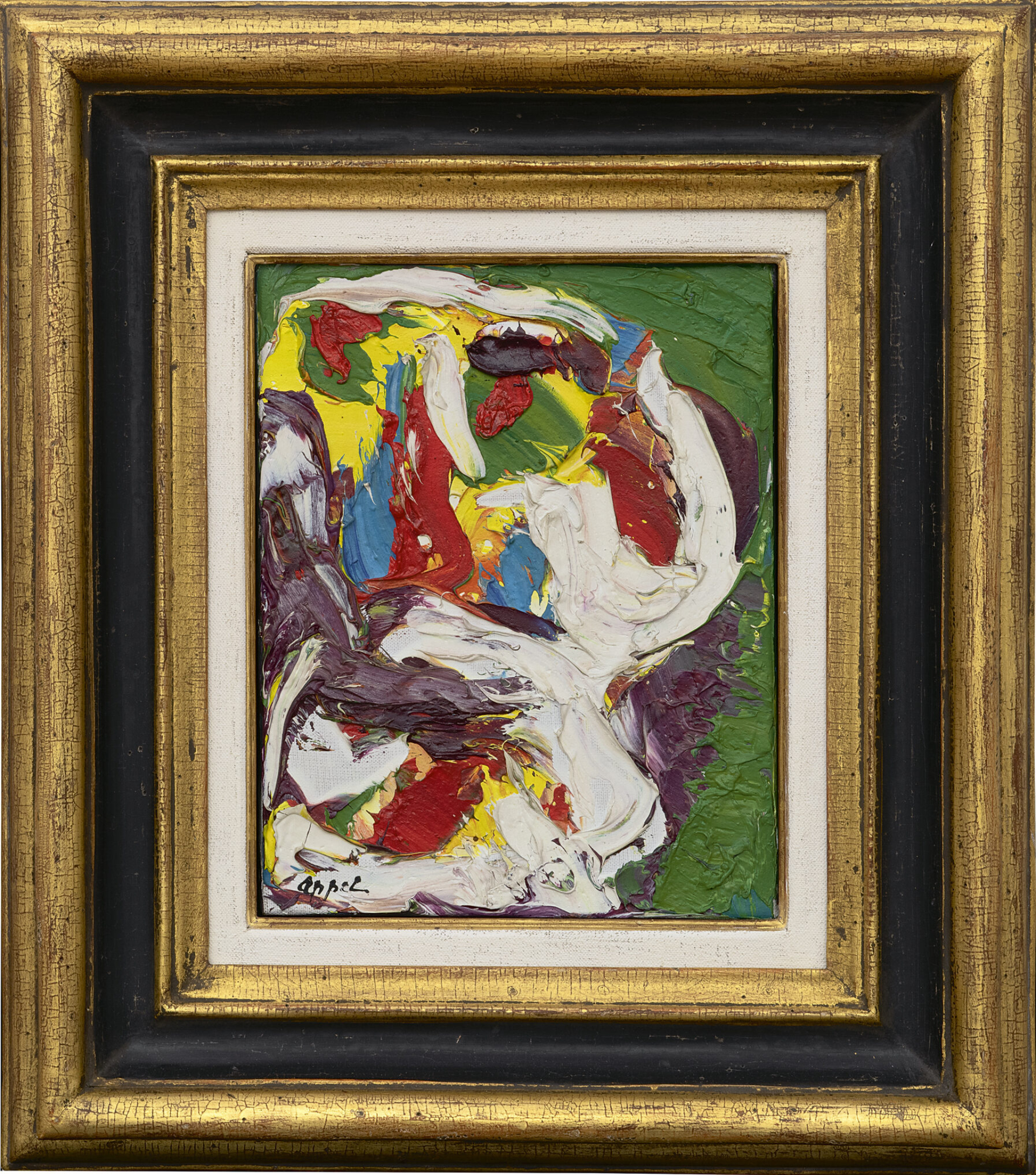 Karel Appel: Figure (framed)