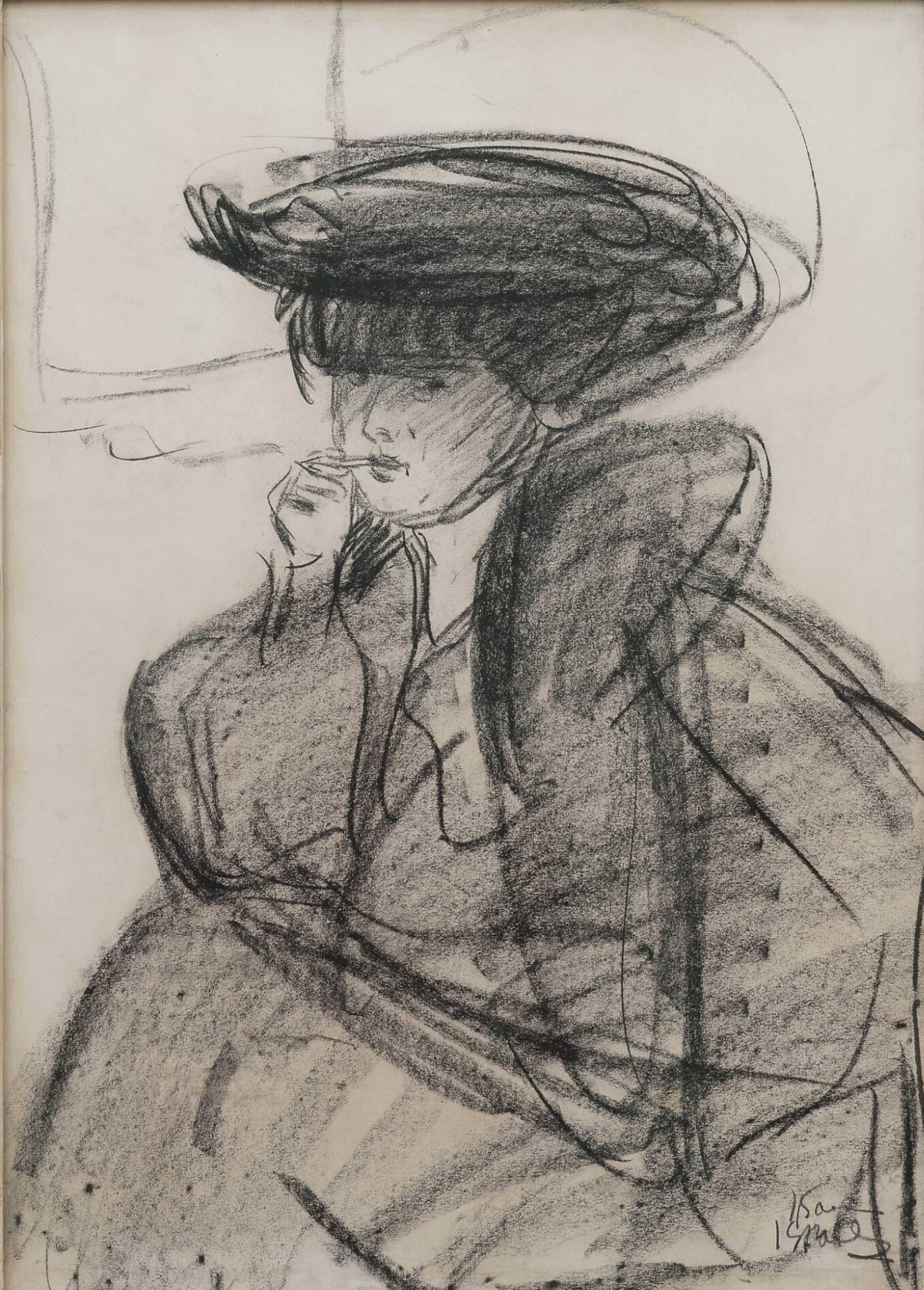 Isaac Israels: Vrouw met sigaret