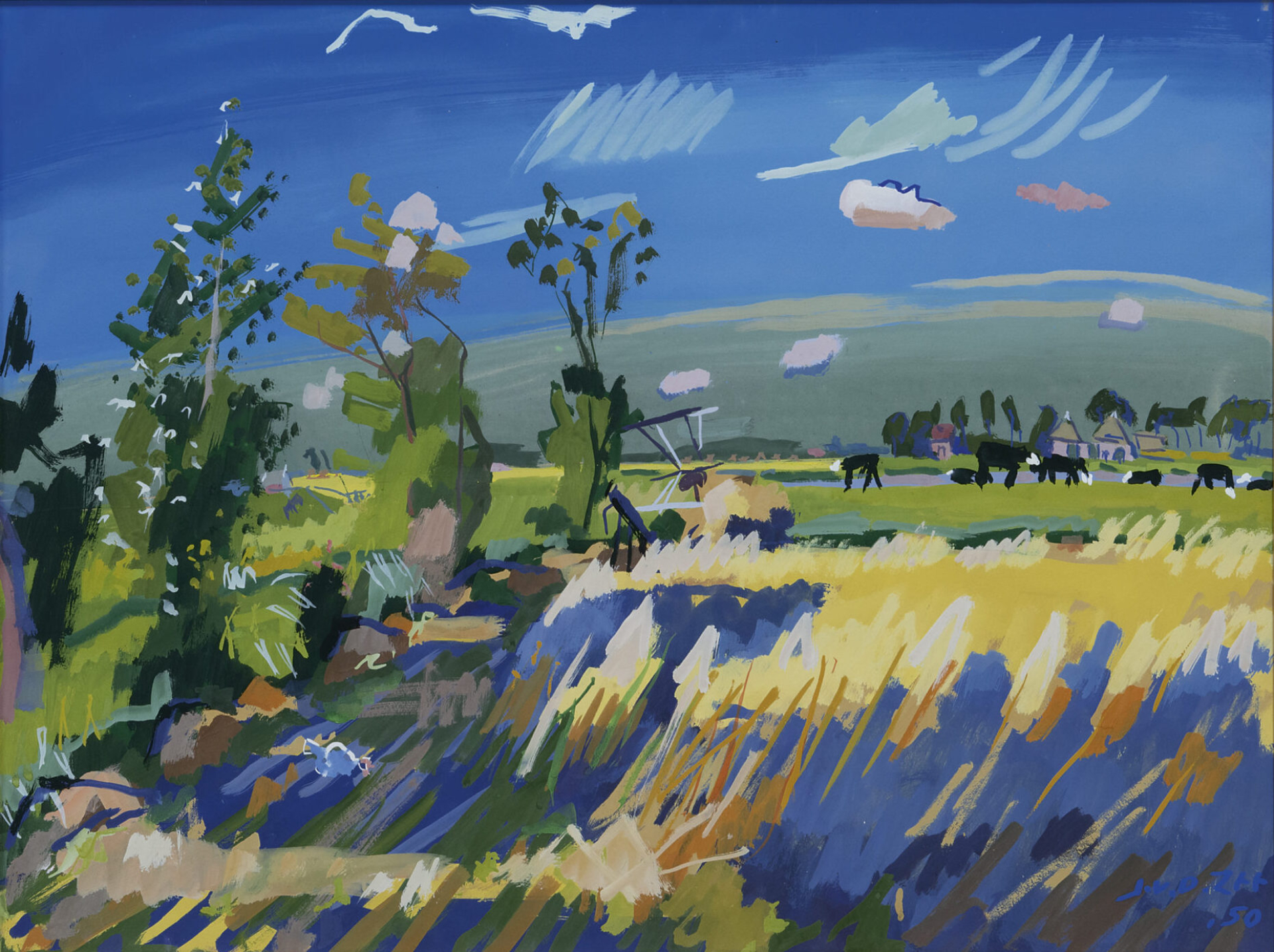 Jan van der Zee: Gronings landschap