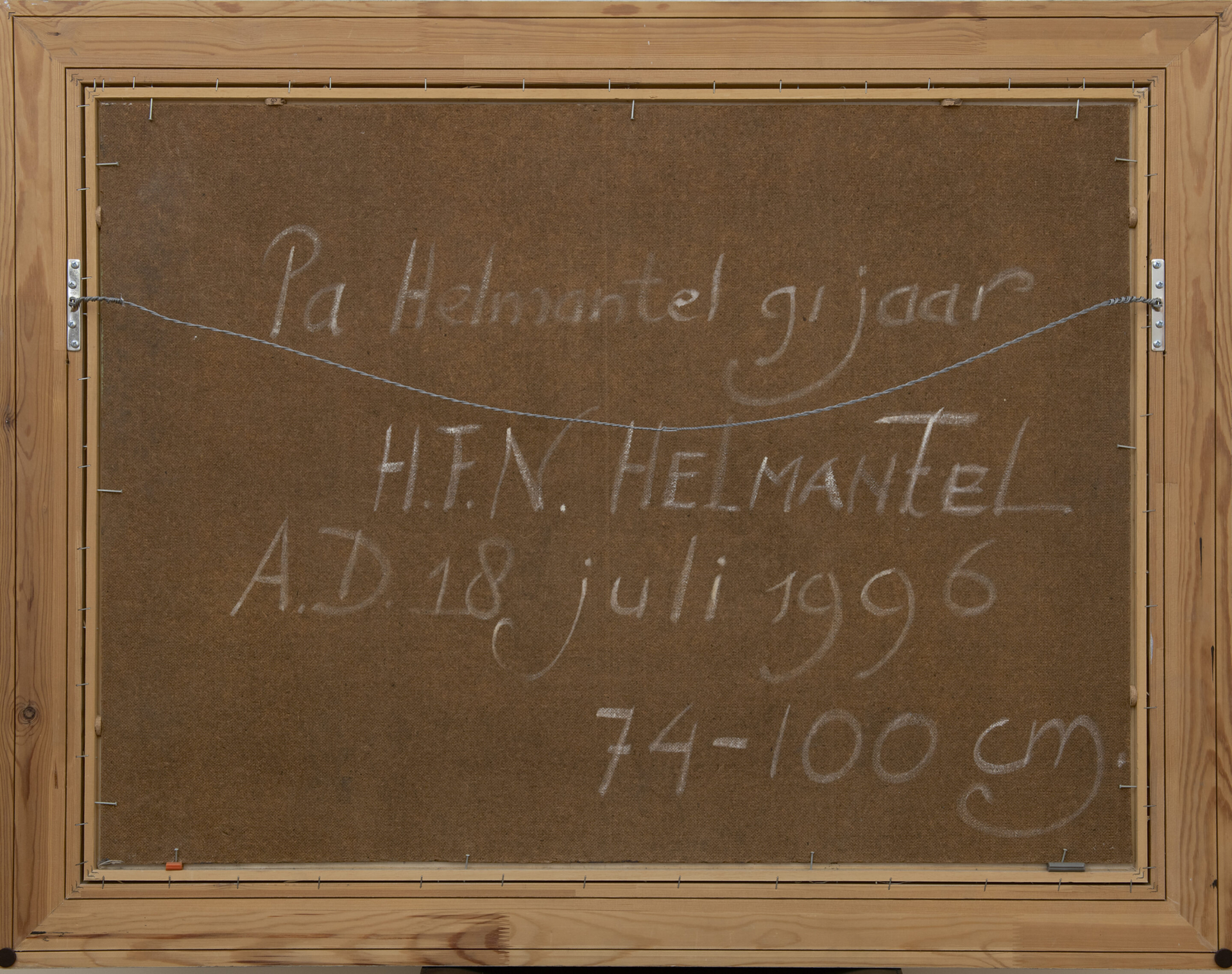 Helmantel verso