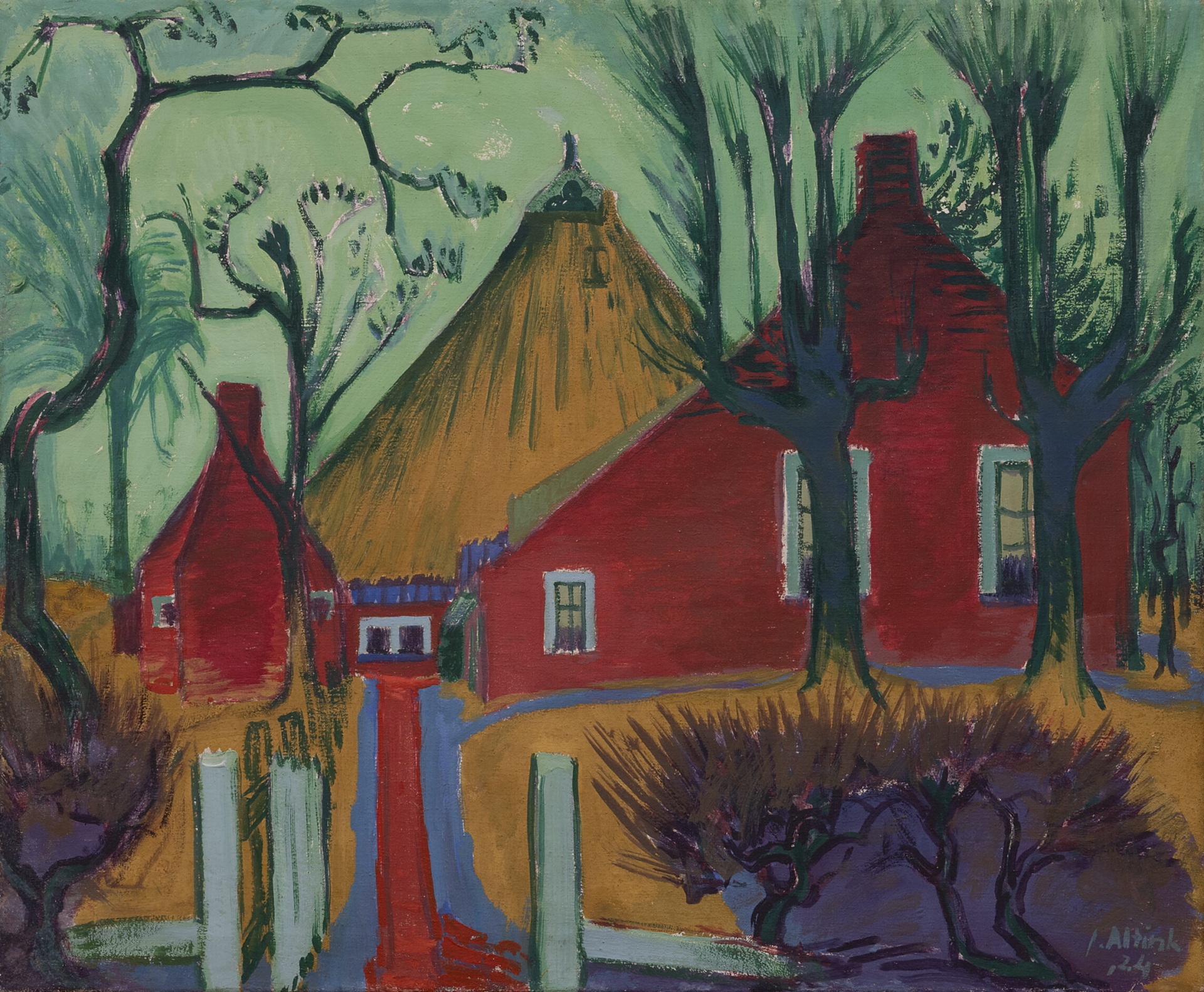 Jan Altink: Rode boerderij