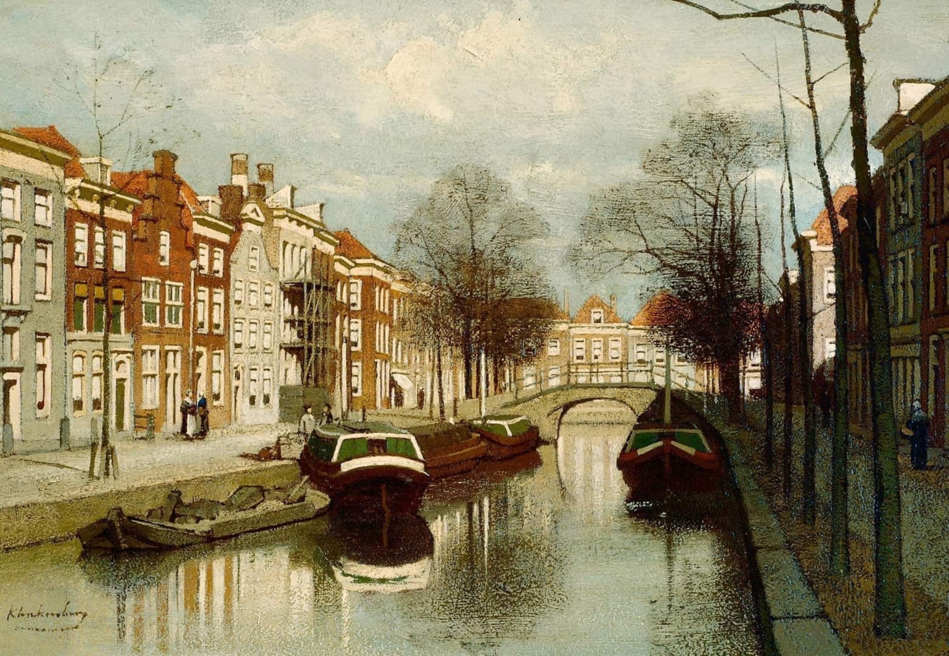 Johannes Klinkenberg: Stadsgezicht