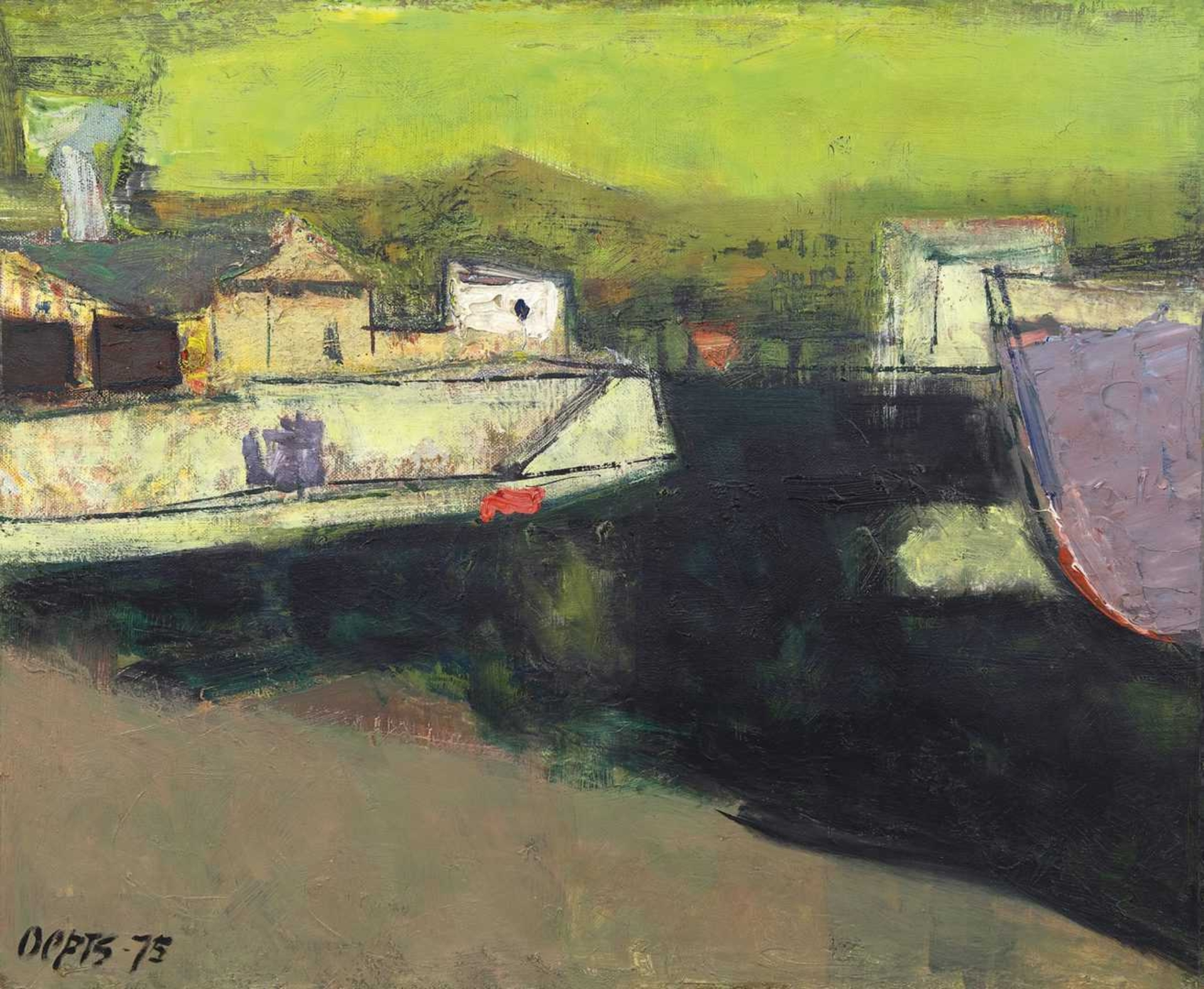 Wim Oepts: De haven van Sète (Zuid-Frankrijk)