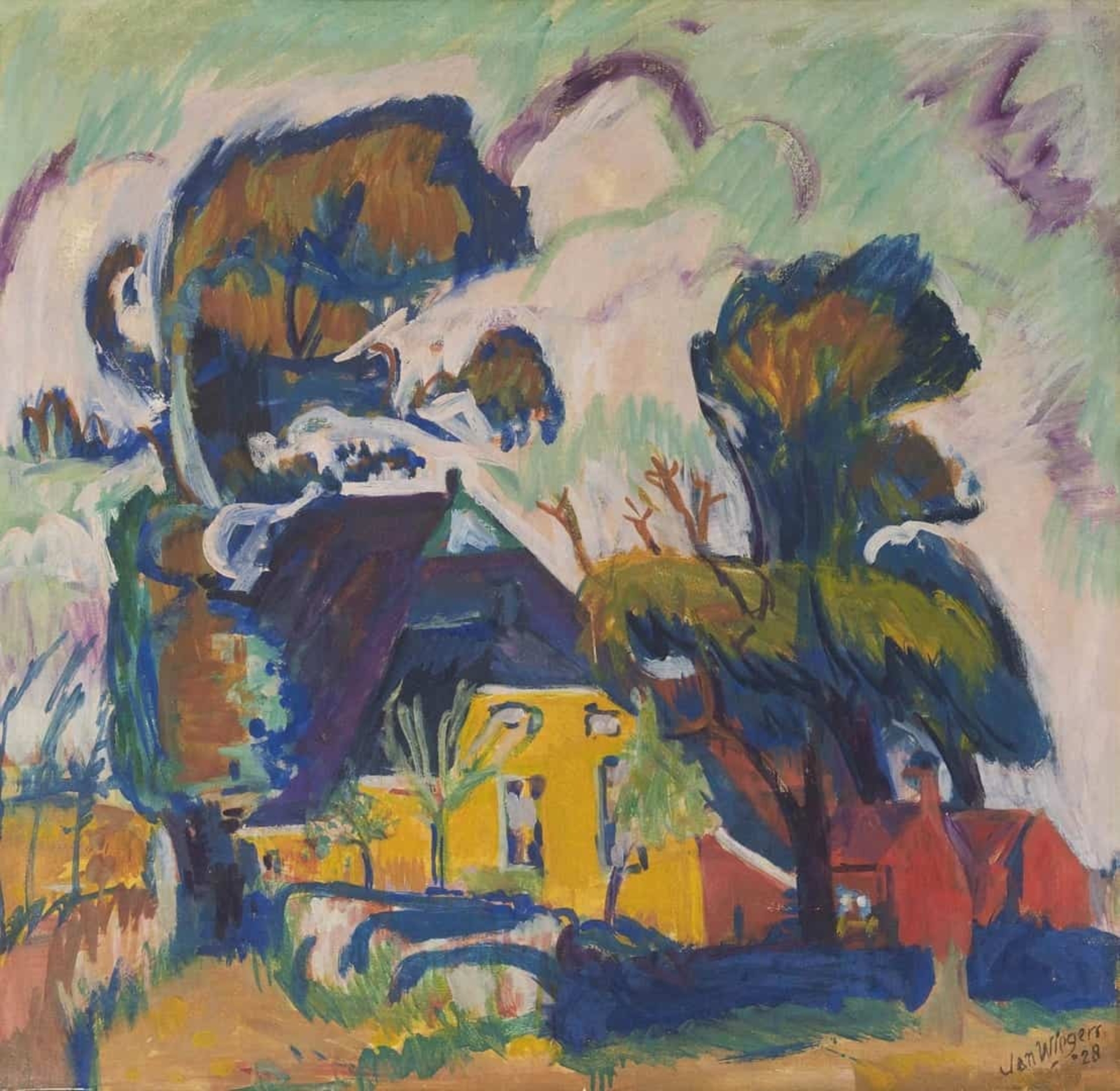 Jan Wiegers: Boerderij