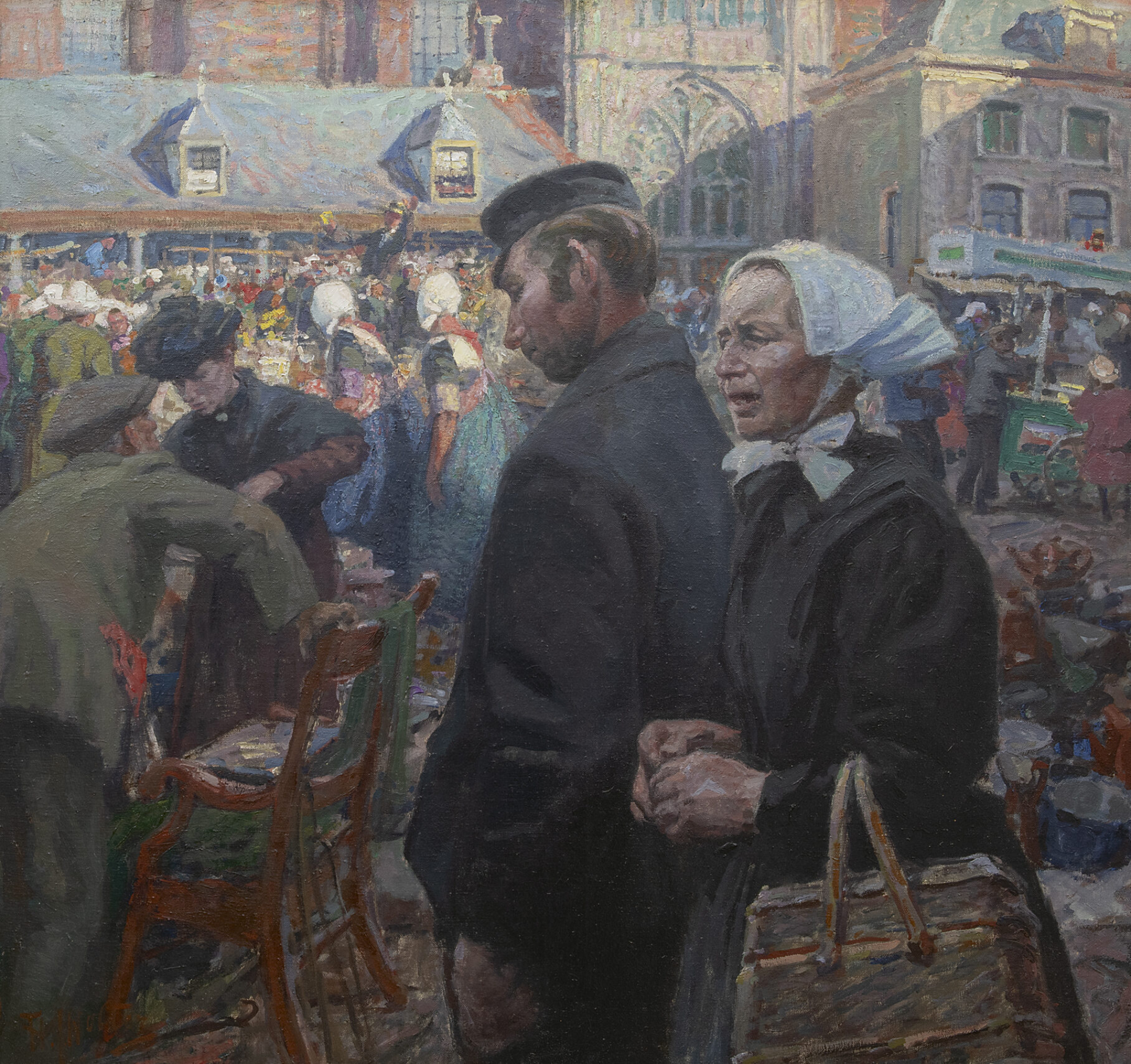 Hendrik Jan Wolter: Marktdag in Amersfoort
