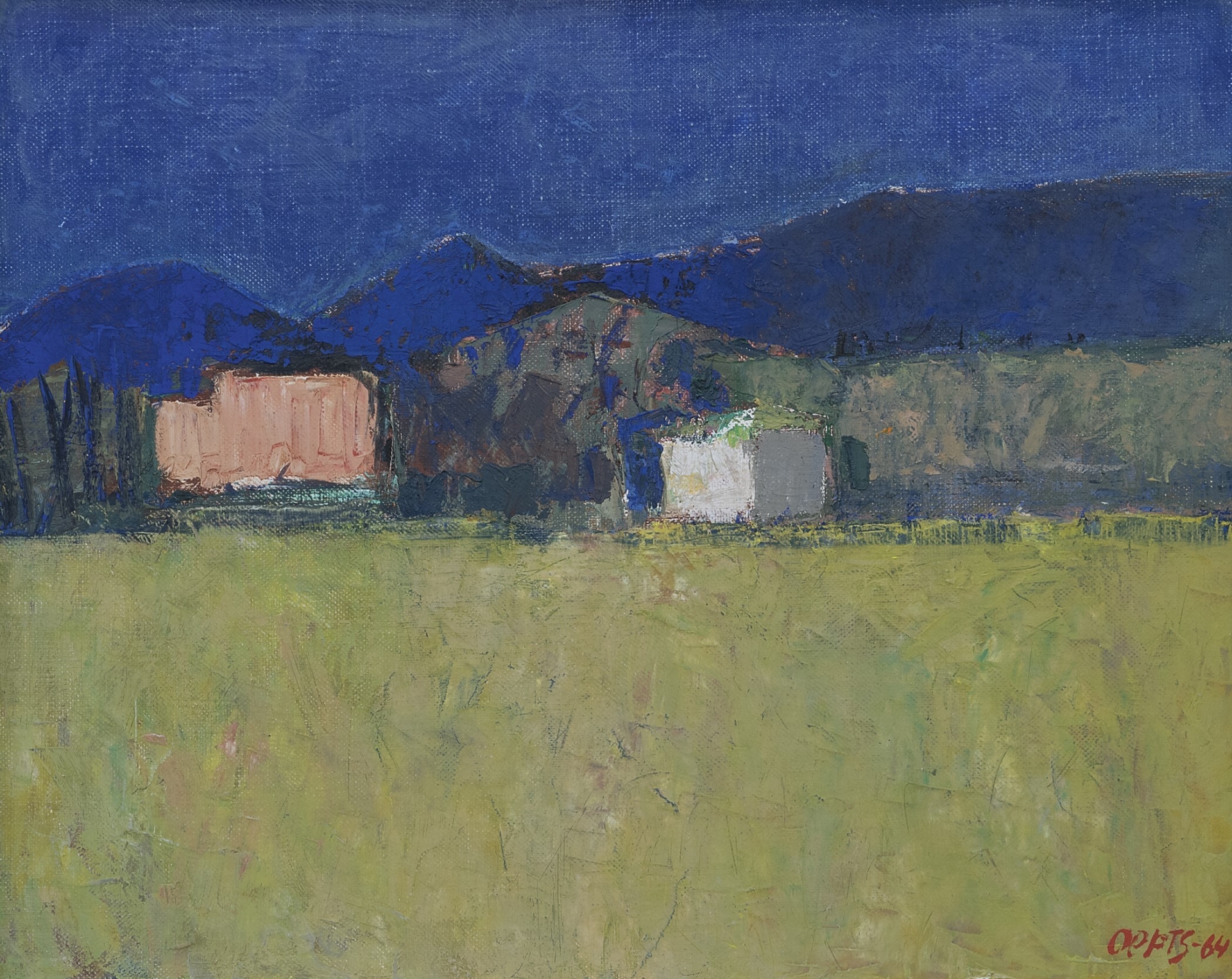 Wim Oepts: Frans landschap